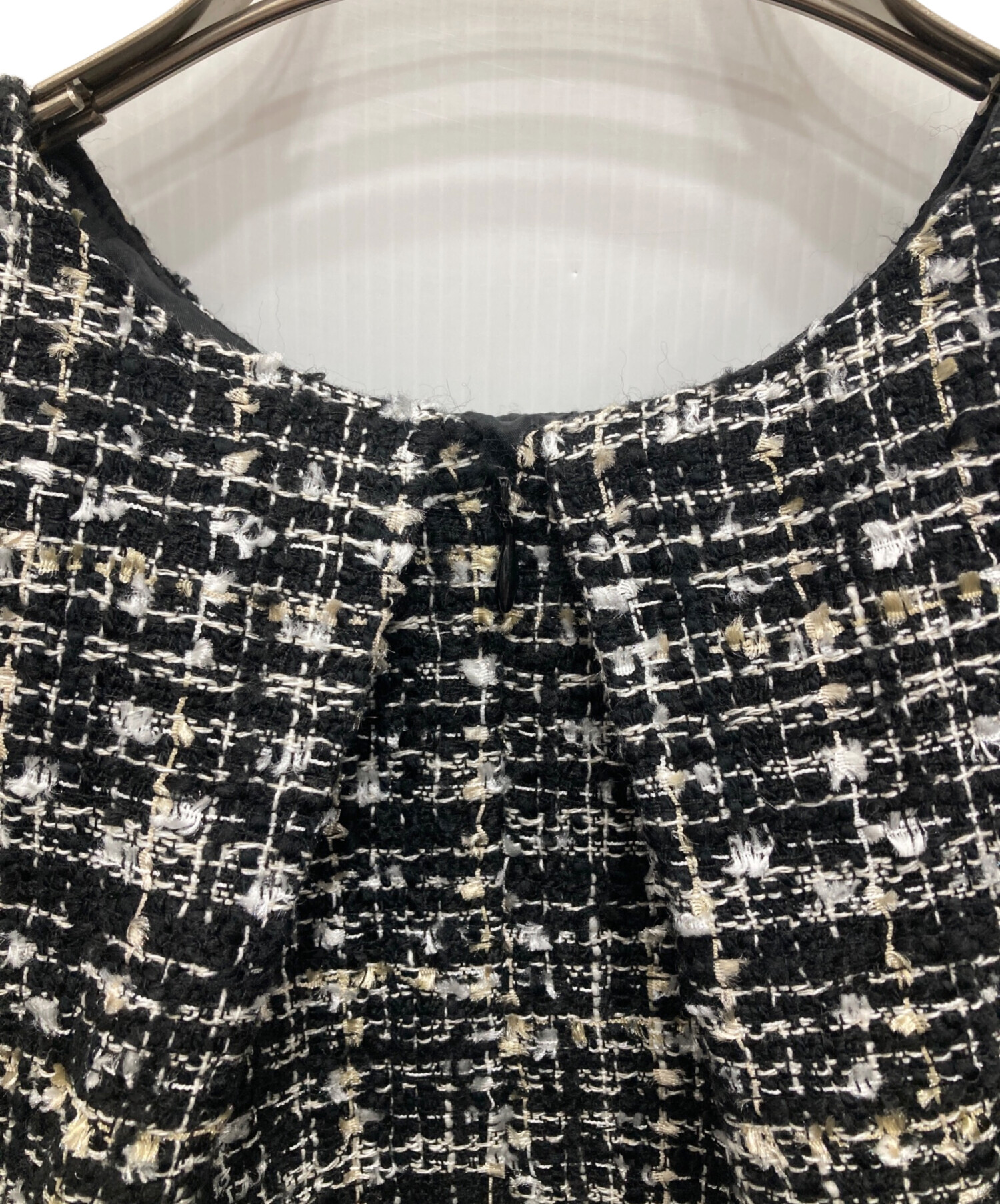 中古・古着通販】Heve (ヘイヴ) Bubbly Tweed black/バブリーツイード 
