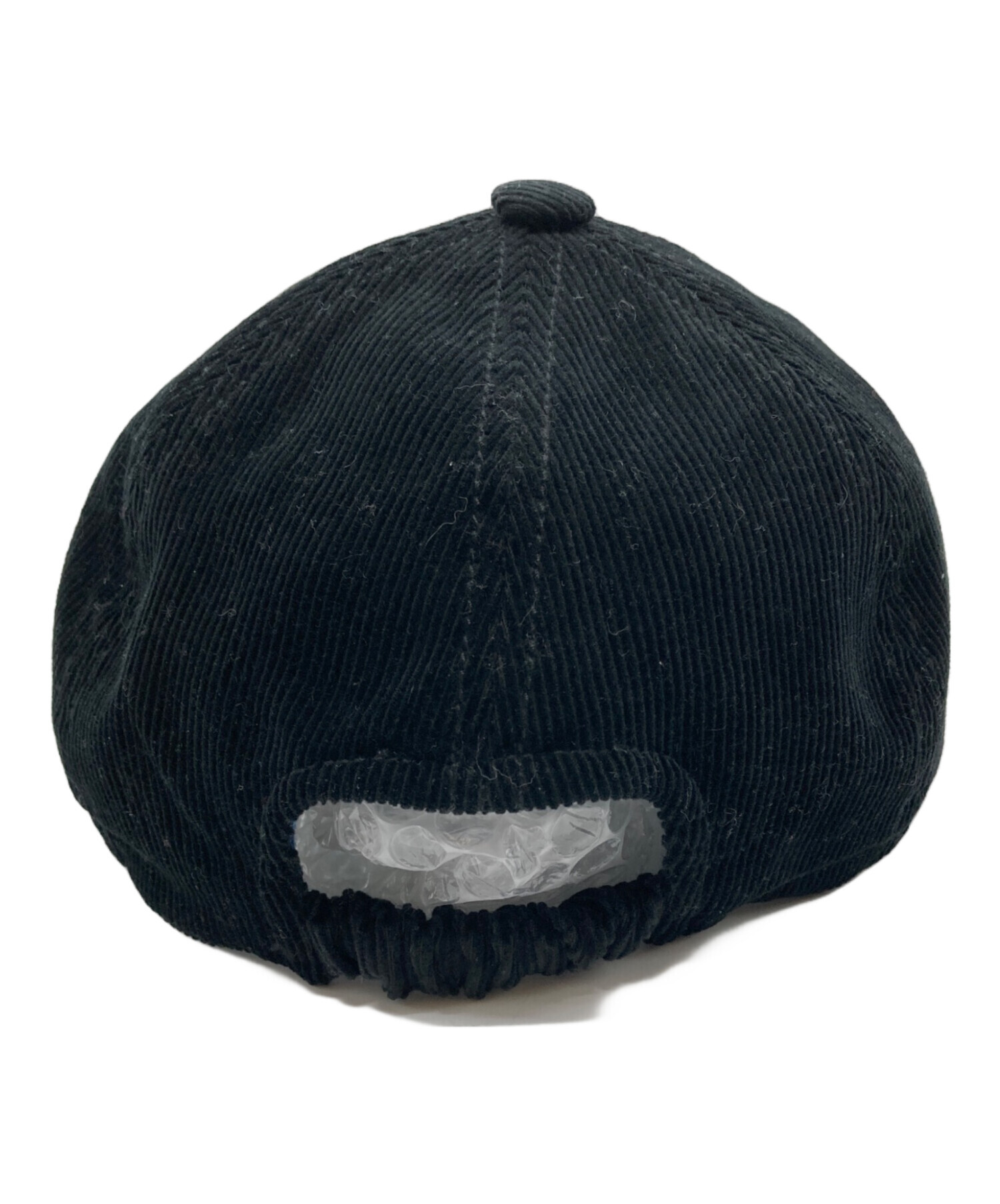 中古・古着通販】patou (パトゥ) コーデュロイキャップ ブラック