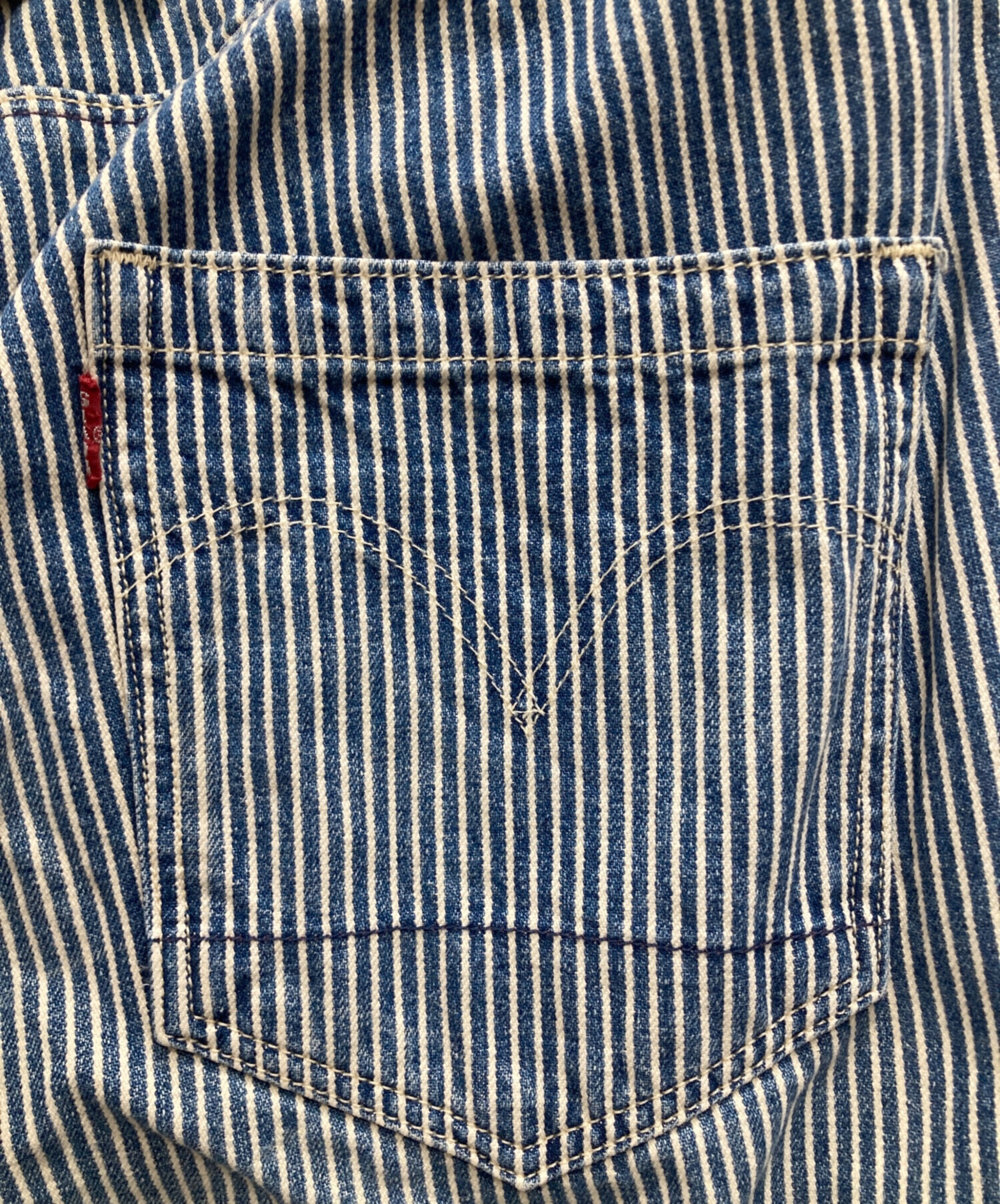 中古・古着通販】LEVI'S (リーバイス) ヒッコリーペインターパンツ