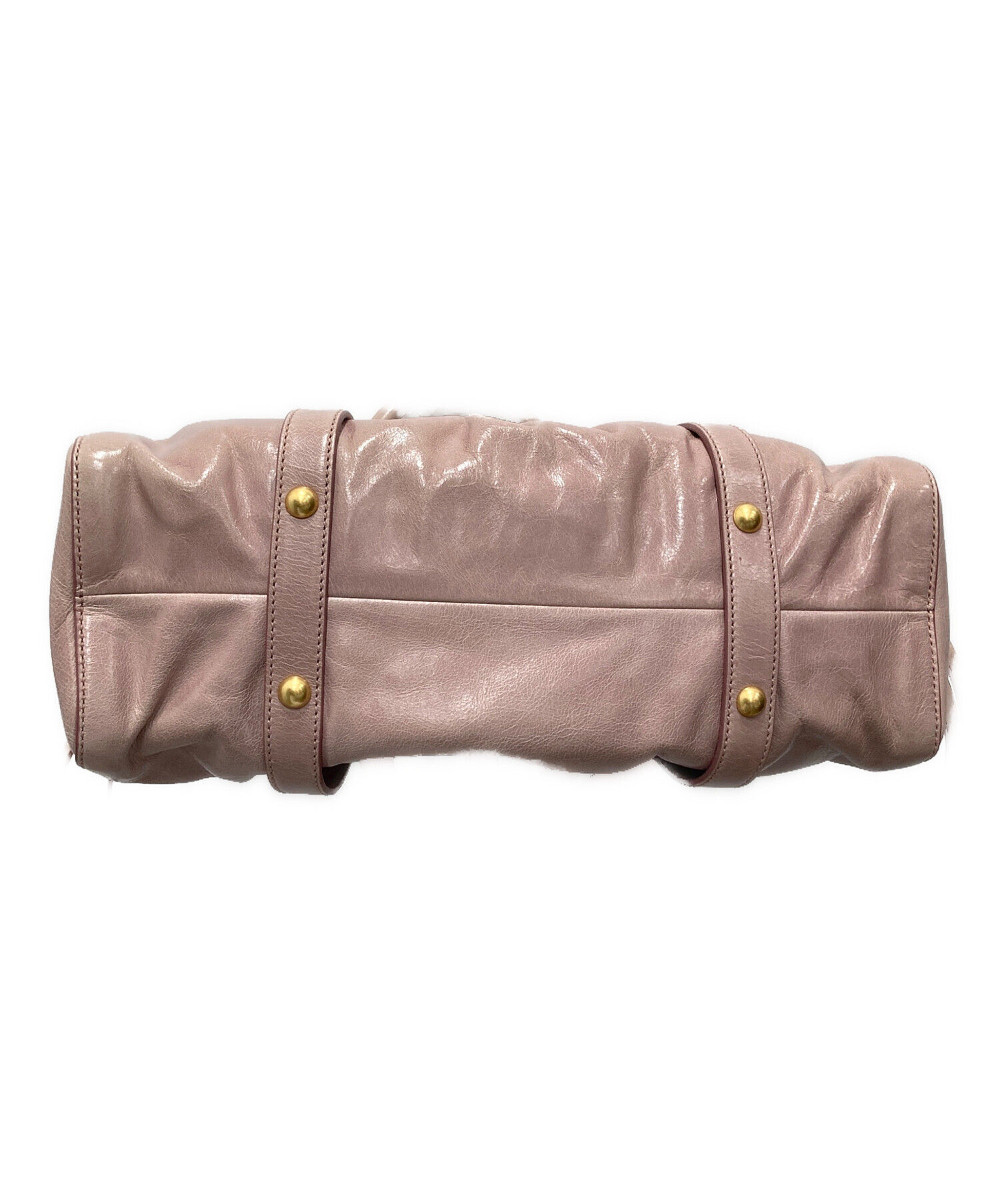 中古・古着通販】MIU MIU (ミュウミュウ) VITELLO LUX 2WAYバッグ