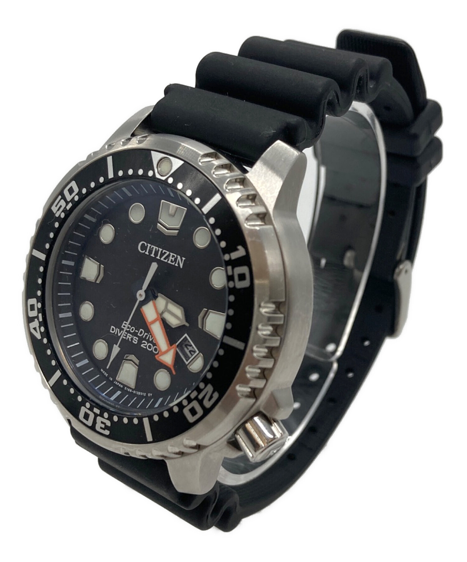 中古・古着通販】CITIZEN (シチズン) ダイバーズウォッチ ブラック 