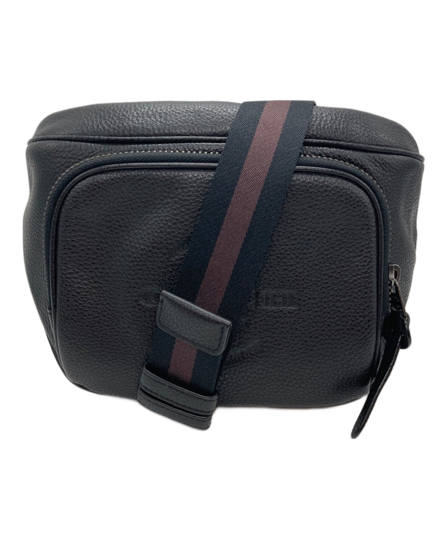 ✨未使用✨COACH　ボディバッグ レザーブラック　トンプソン　C5393 COACH（コーチ） ボディバッグ バッグ レザー ブラック メンズ c5393