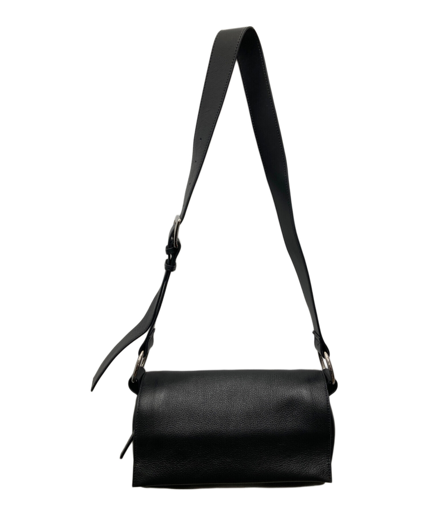 中古・古着通販】BEARDSLEY (ビアズリー) レザーボディバッグ ブラック