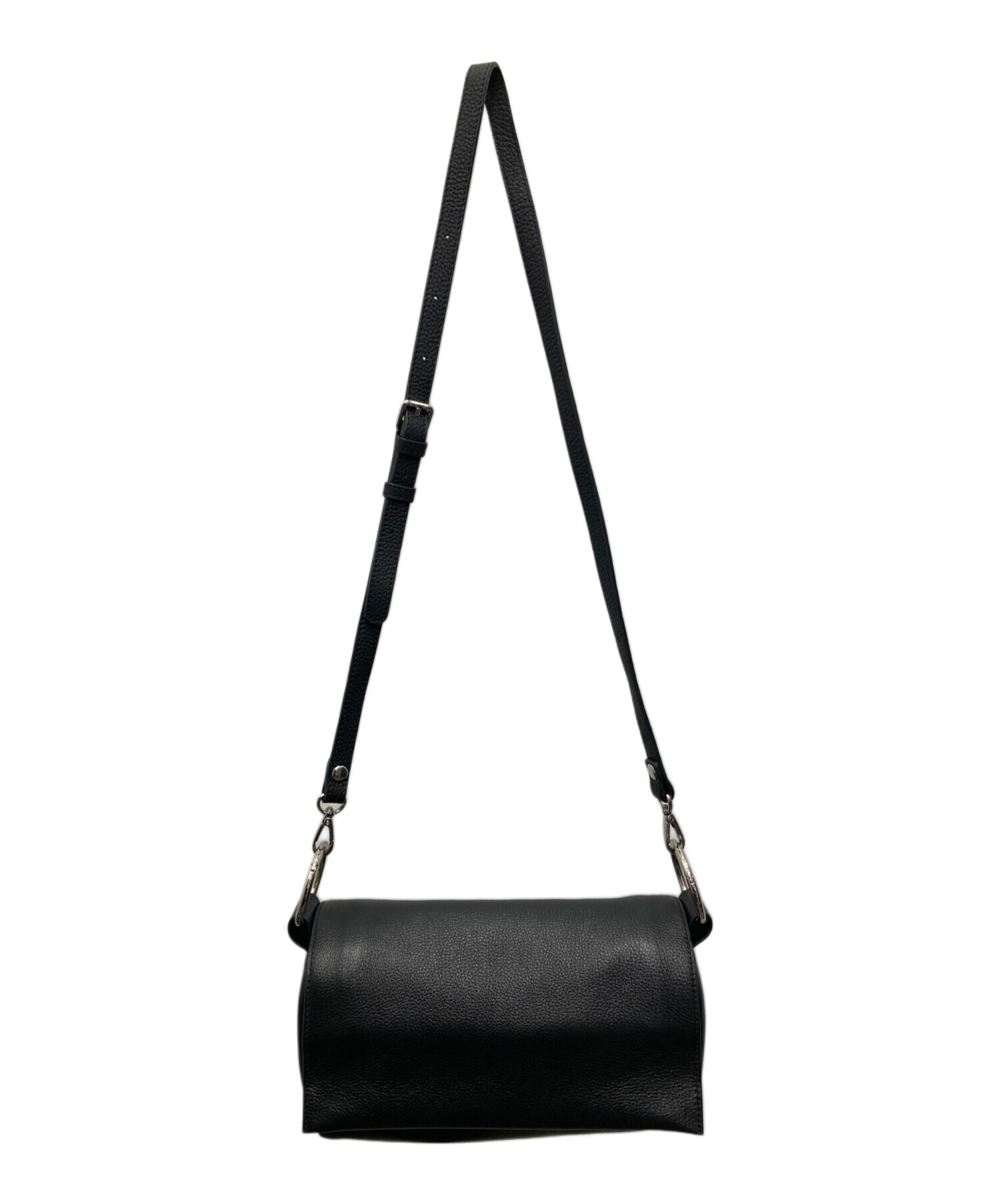 中古・古着通販】BEARDSLEY (ビアズリー) レザーボディバッグ ブラック