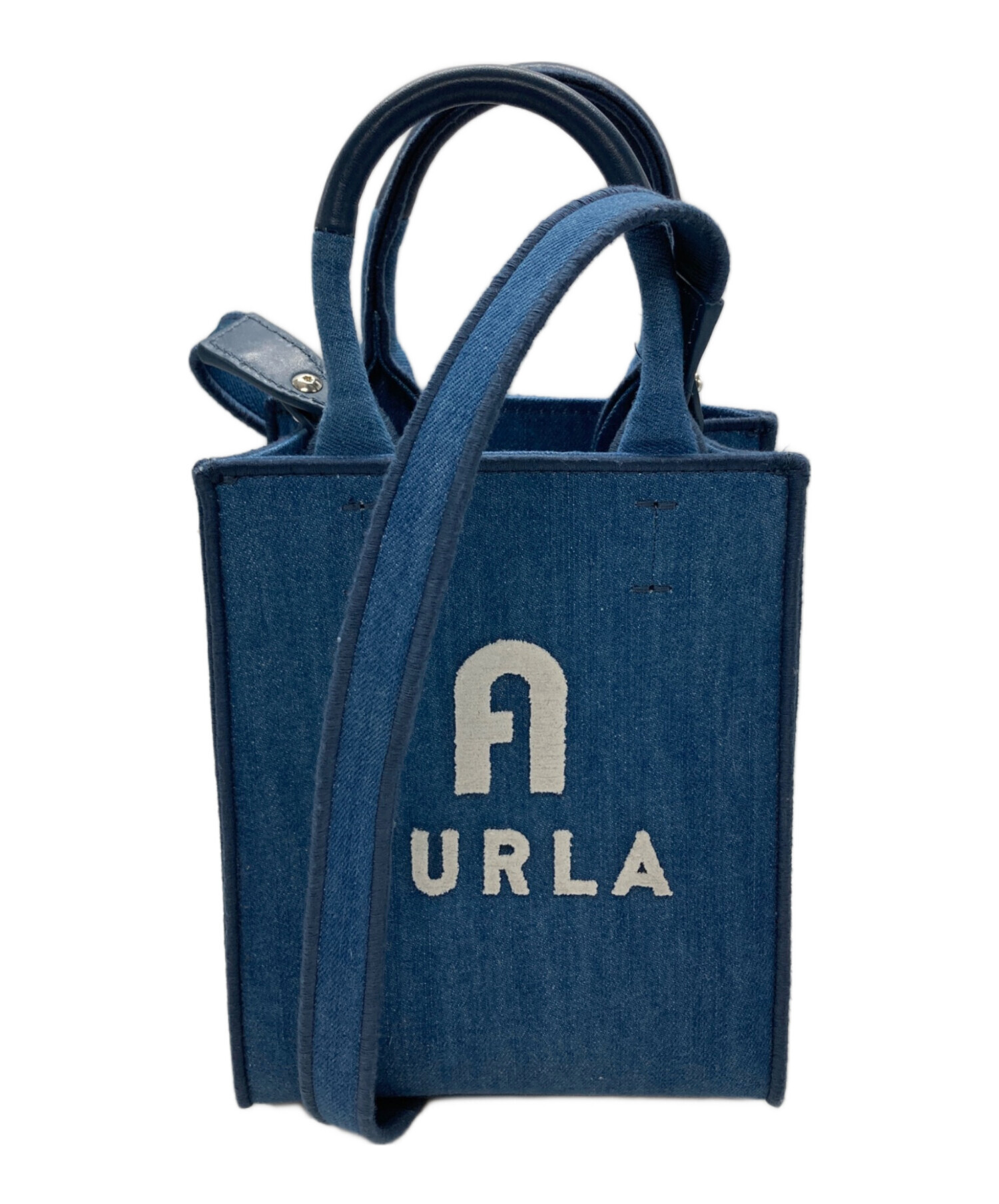中古・古着通販】FURLA (フルラ) オポチュニティ2WAYバッグ インディゴ