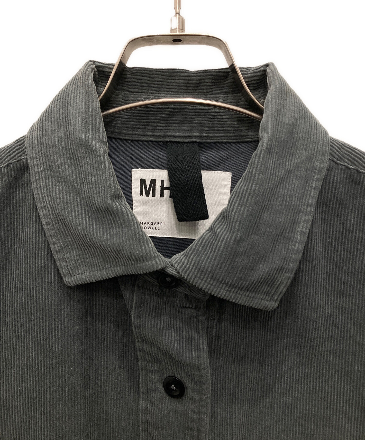 MHL. コーデュロイシャツ 中古・古着通販】MHL (エムエイチエル) コーデュロイシャツ グレー