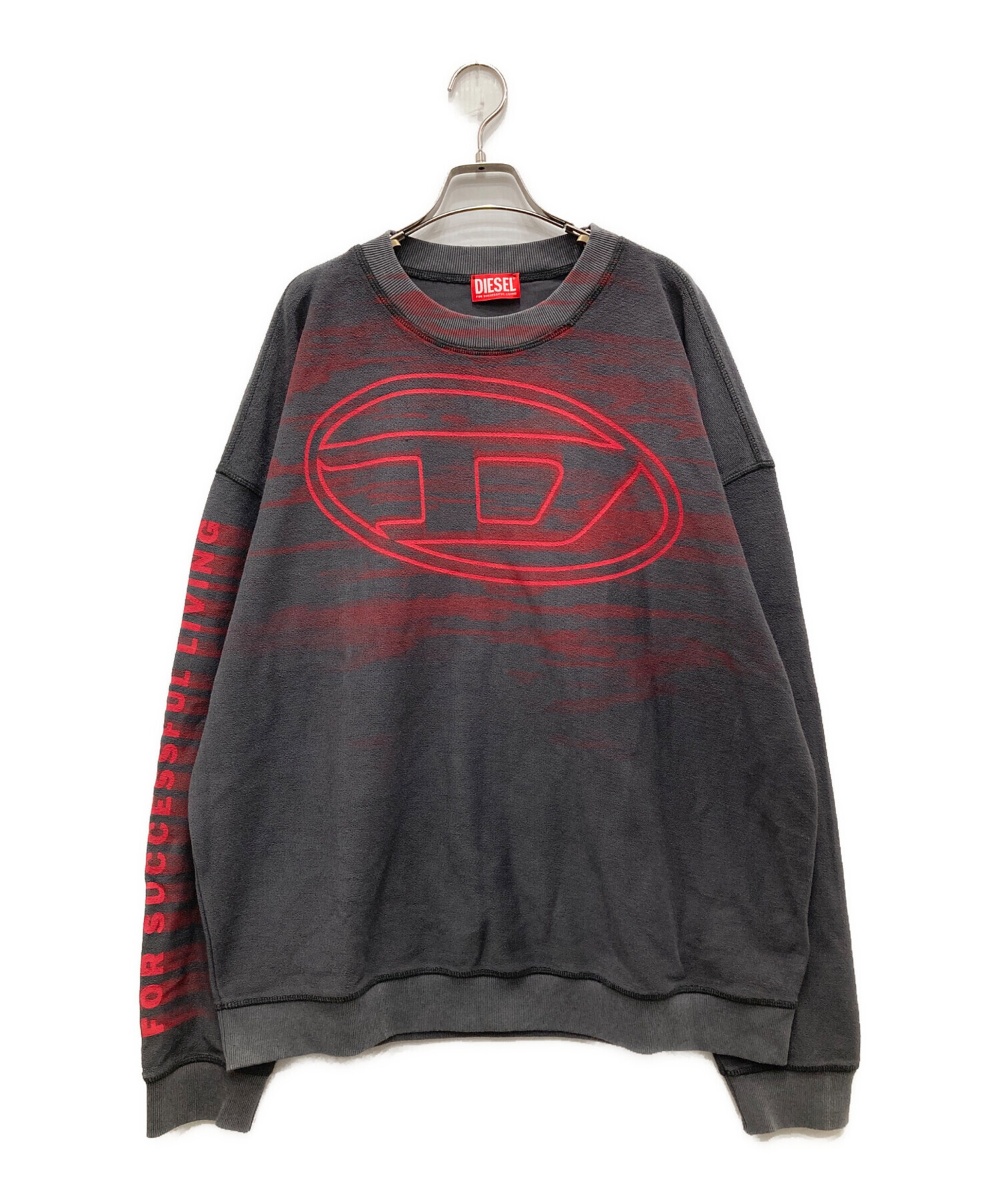 中古・古着通販】DIESEL (ディーゼル) S-BOXT-T1/スウェット グレー