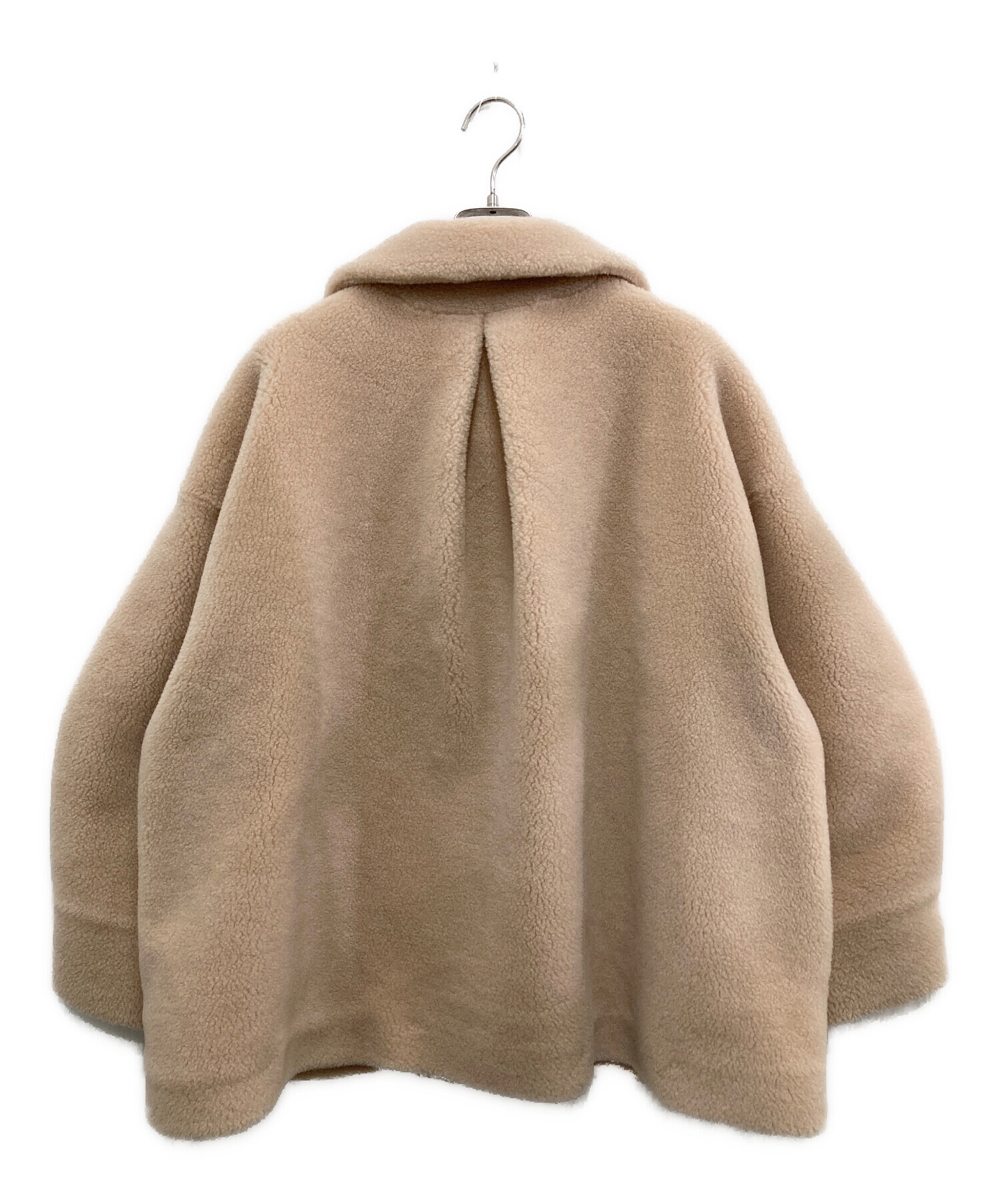 中古・古着通販】OHGA (オオガ) テディベアムートンコート ピンク