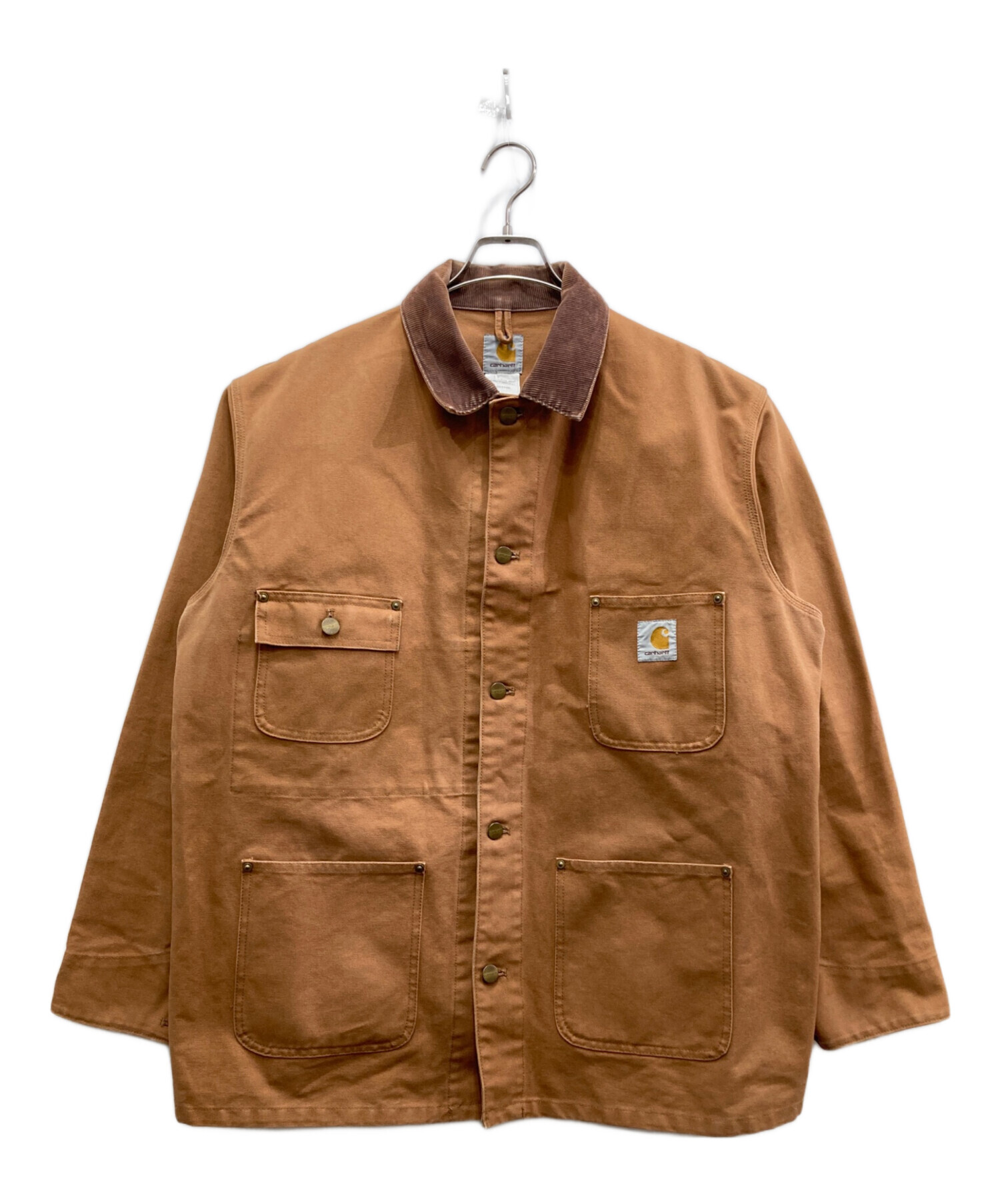 カーハート　カバーオール　XL相当 中古・古着通販】CarHartt (カーハート) ダックカバーオール ブラウン