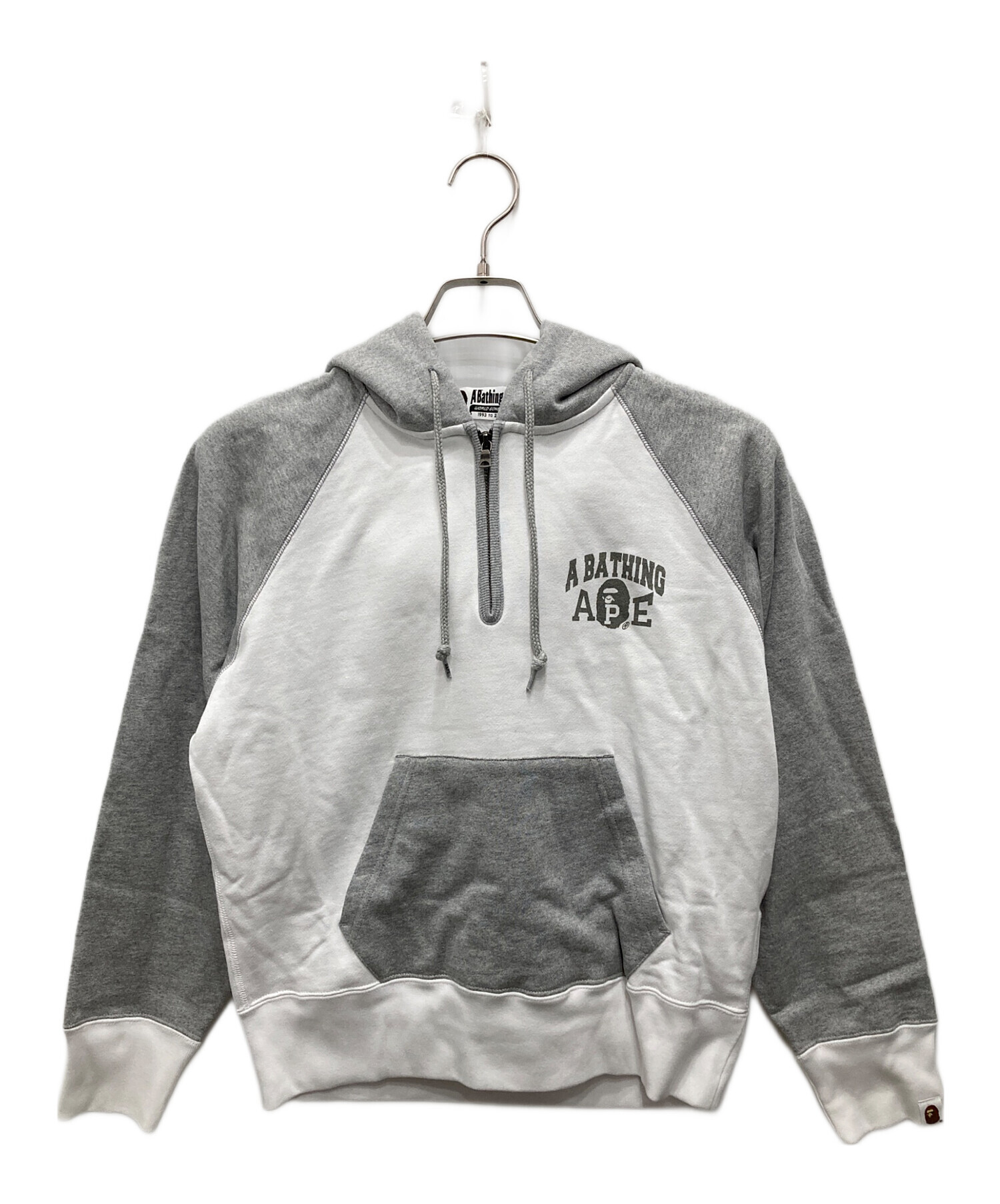 APE パーカー　ハーフジップ AAPE HALF ZIP HOODIE パーカー エイプ APE | ヤマダウェブコム