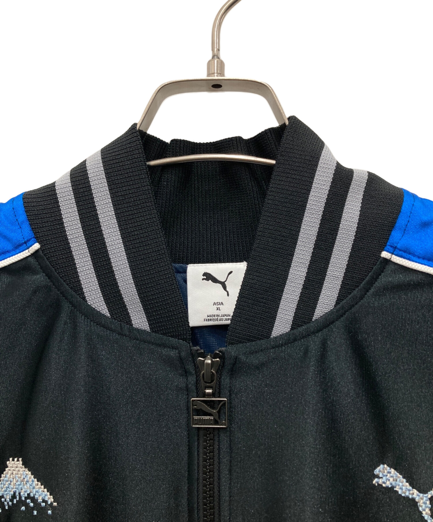 中古・古着通販】PUMA (プーマ) スカジャケット ブラック サイズ:XL 未
