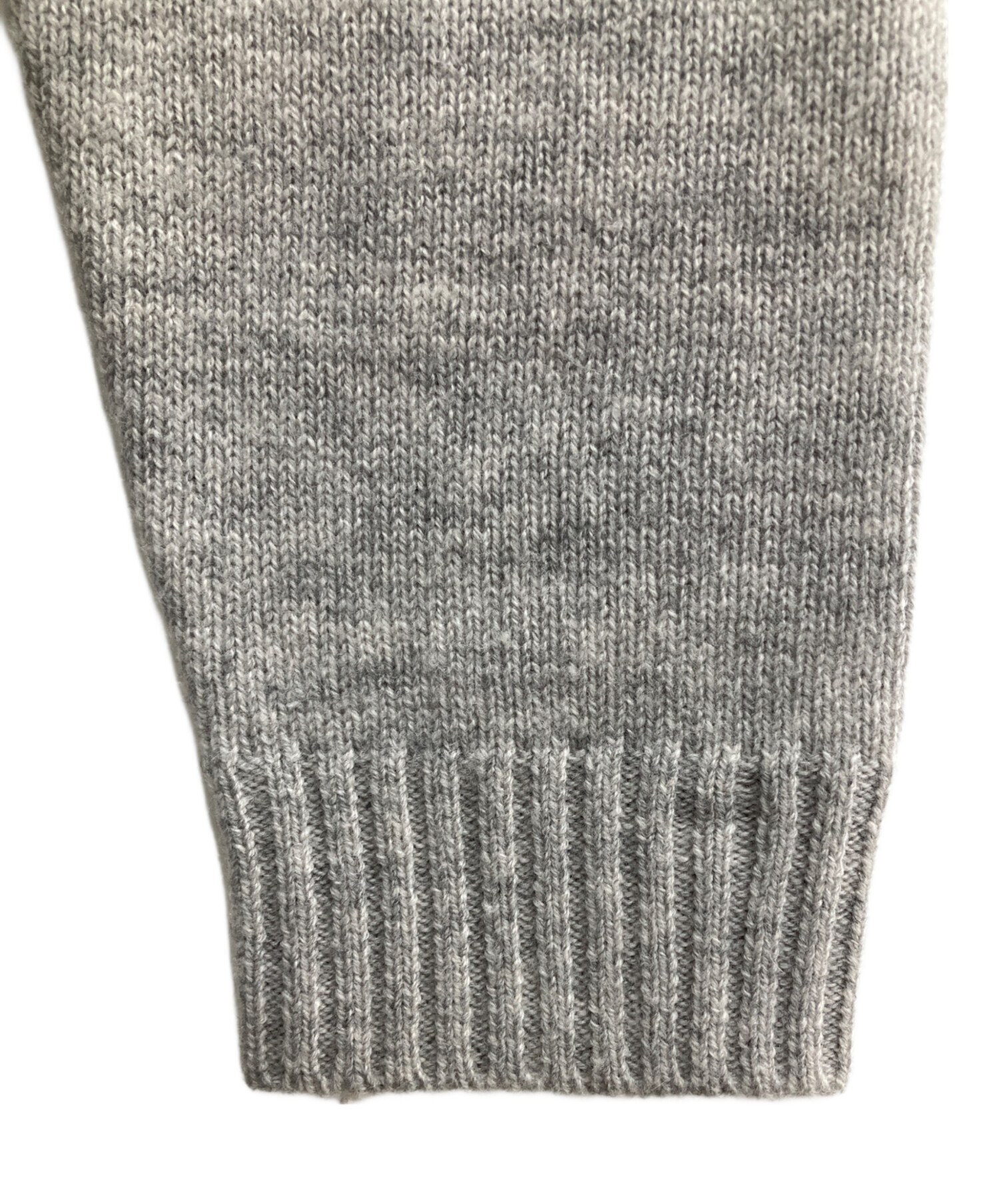 スタジオ PICONE ローマ 綿 ピッコーネ ニット セーター サイズ 40 中古・古着通販】STUDIO PICONE (スタジオ ピッコーネ) ニット グレー