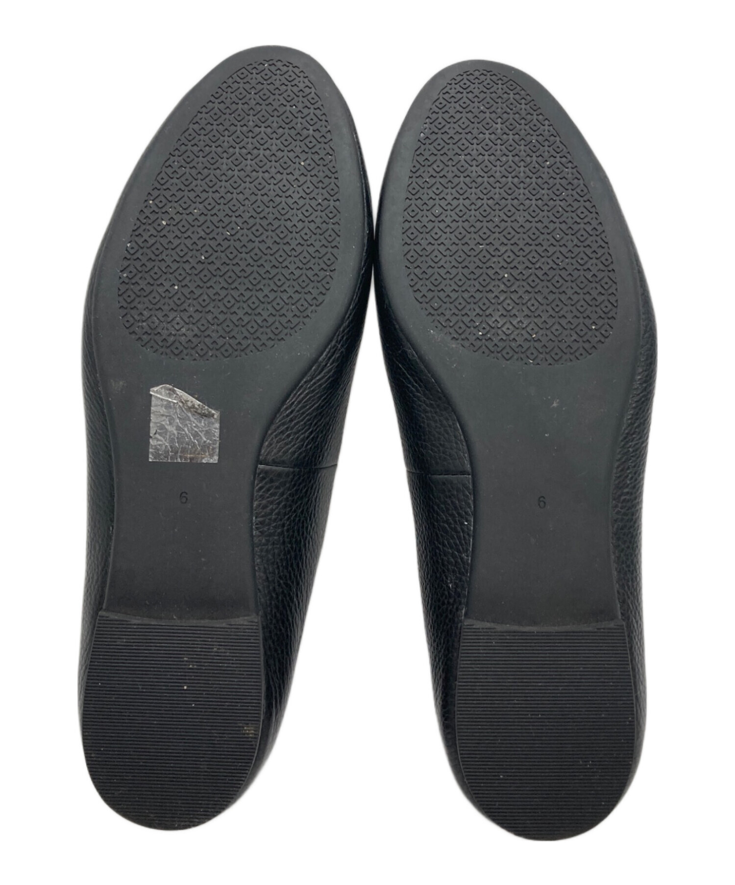 中古・古着通販】TORY BURCH (トリーバーチ) レザーフラットパンプス