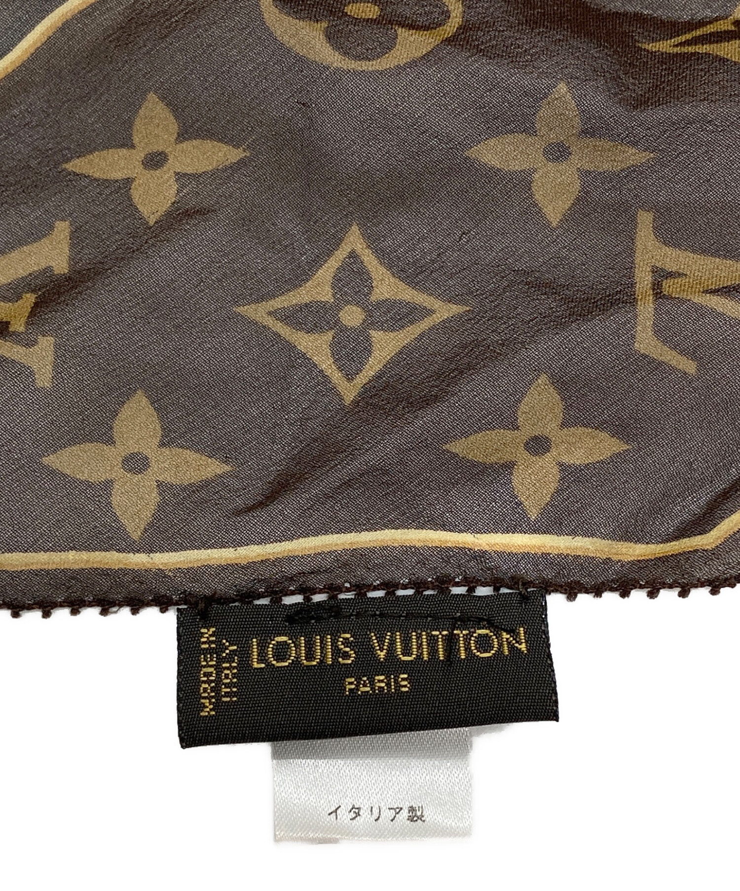 ルイヴィトン LOUIS VUITTON エシャルプ モノグラム レオパード 中古・古着通販】LOUIS VUITTON (ルイ ヴィトン) エシャルプ