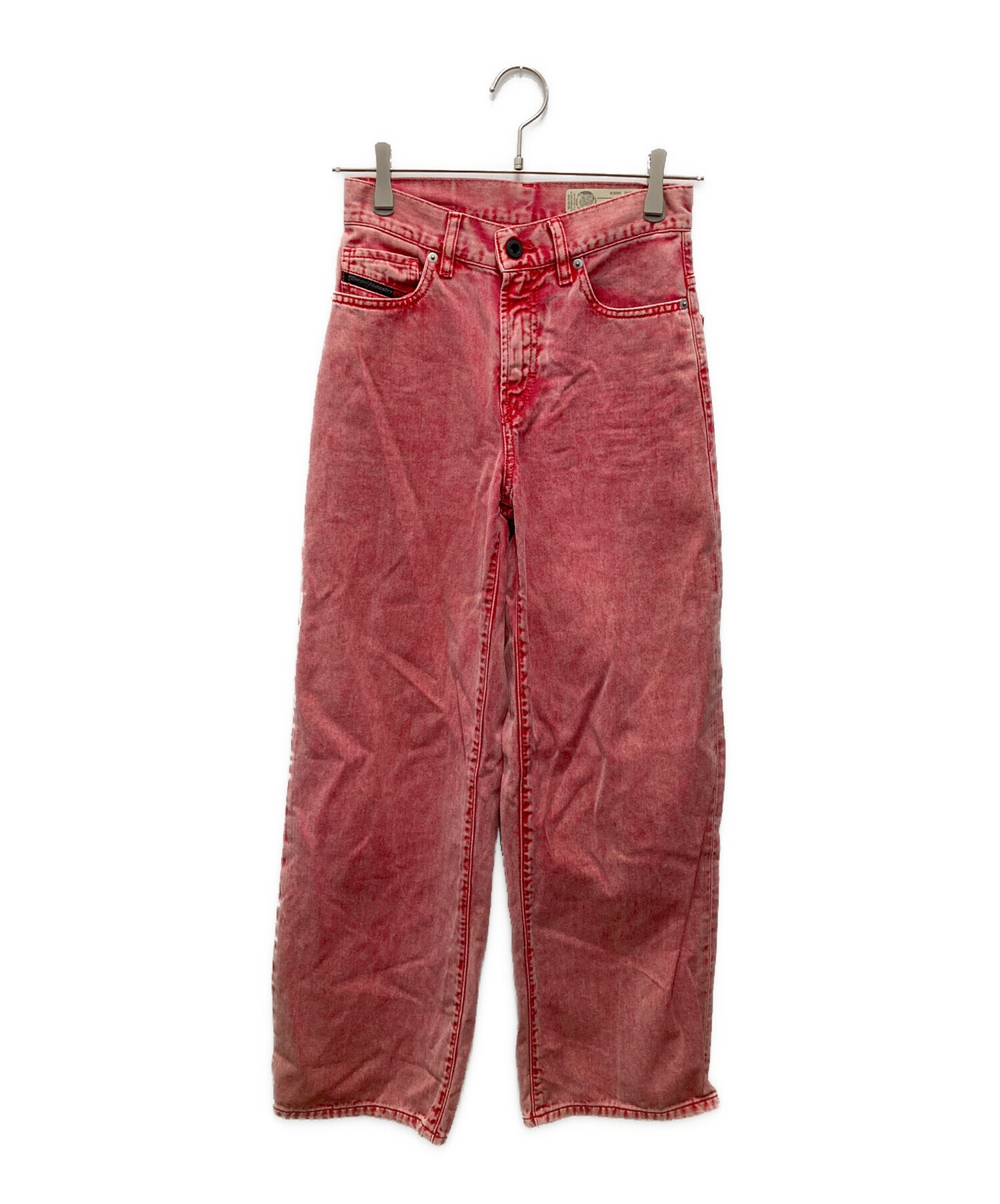 中古・古着通販】DIESEL (ディーゼル) デニムパンツ レッド サイズ:W32