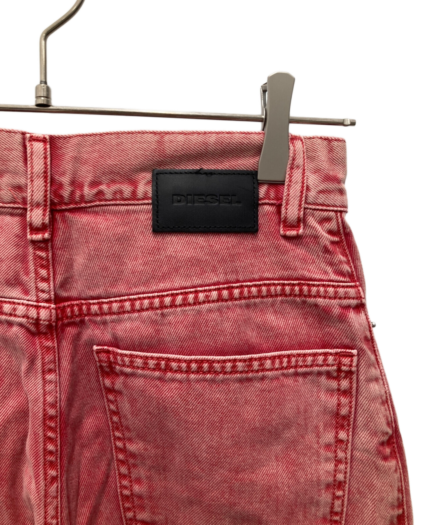 中古・古着通販】DIESEL (ディーゼル) デニムパンツ レッド サイズ:W32