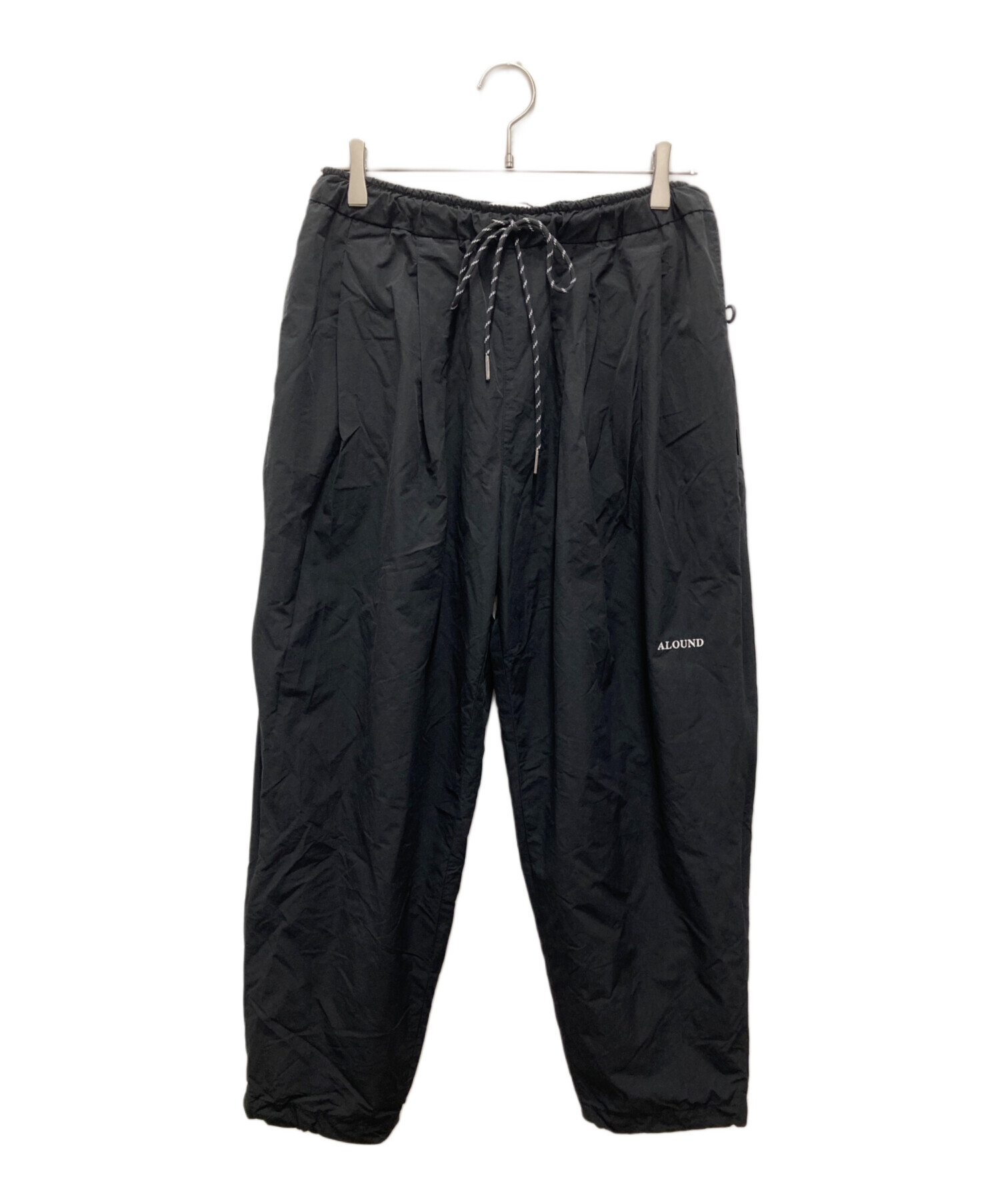 中古・古着通販】alound (アラウンド) ツータックテーパードナイロン