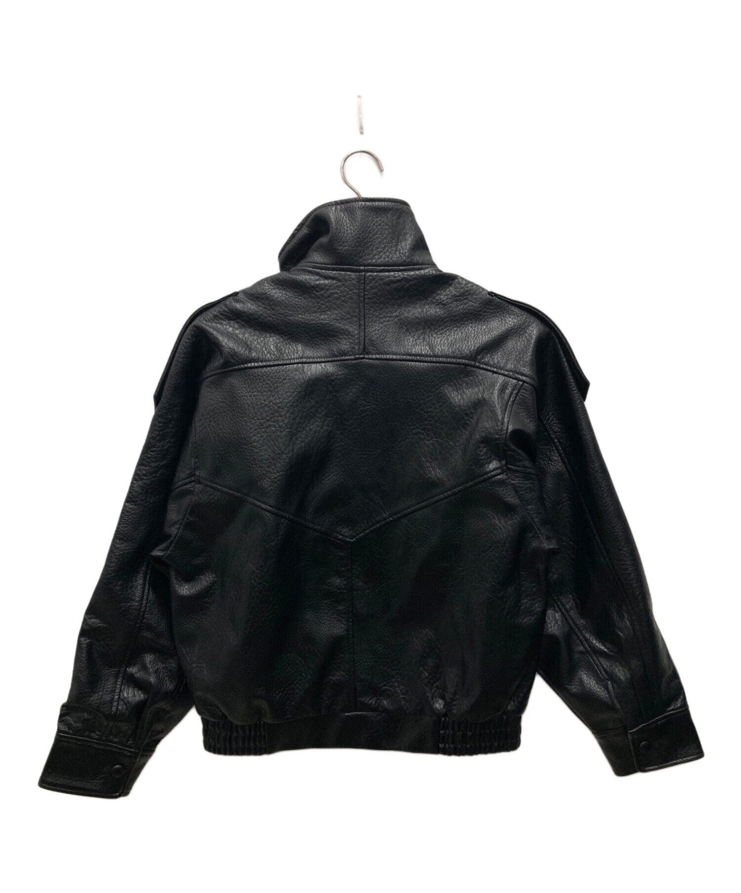 中古・古着通販】ZARA (ザラ) ライダースジャケット ブラック サイズ