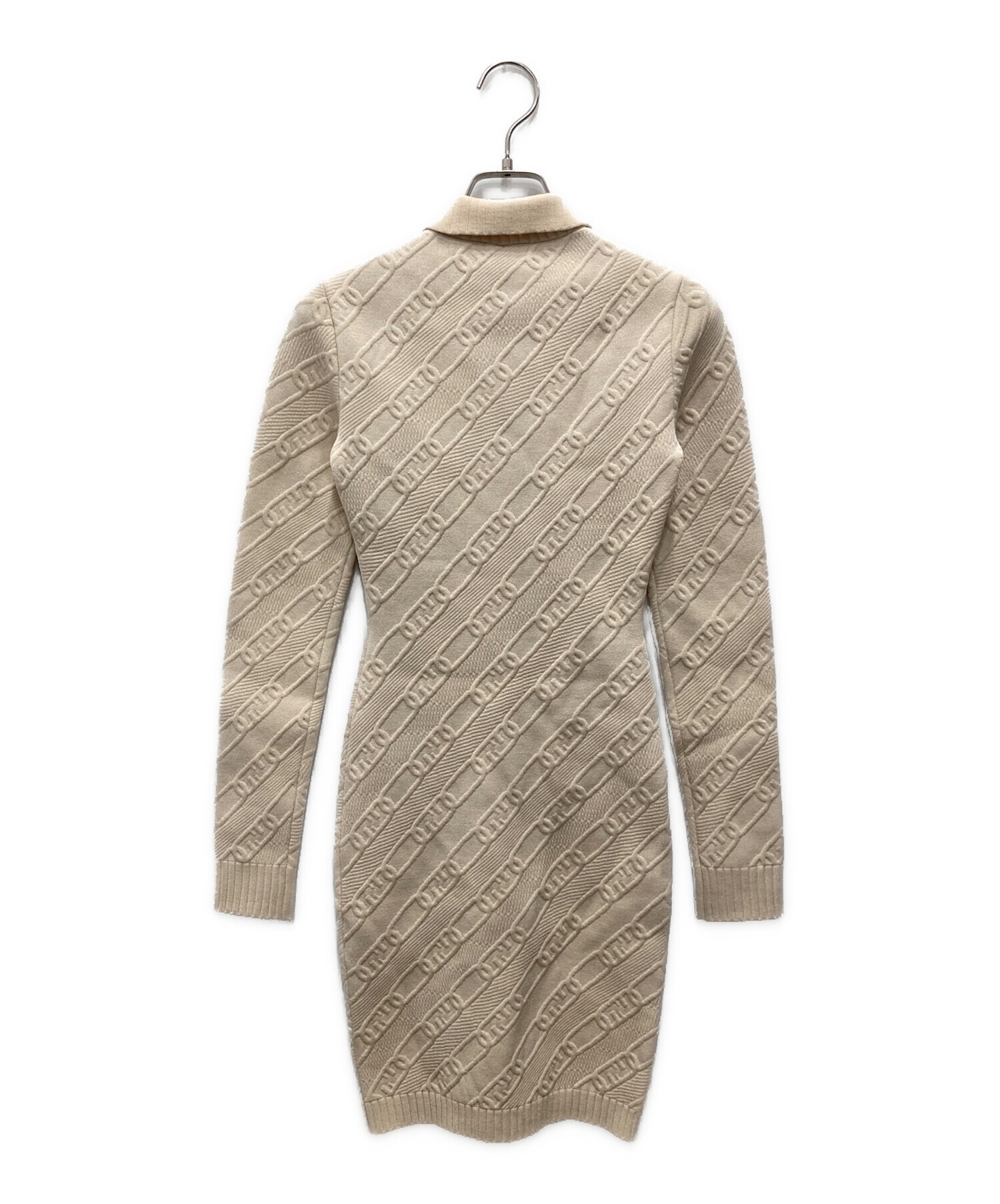 中古・古着通販】FENDI (フェンディ) Zipped Knit Dress/ジップ ニット