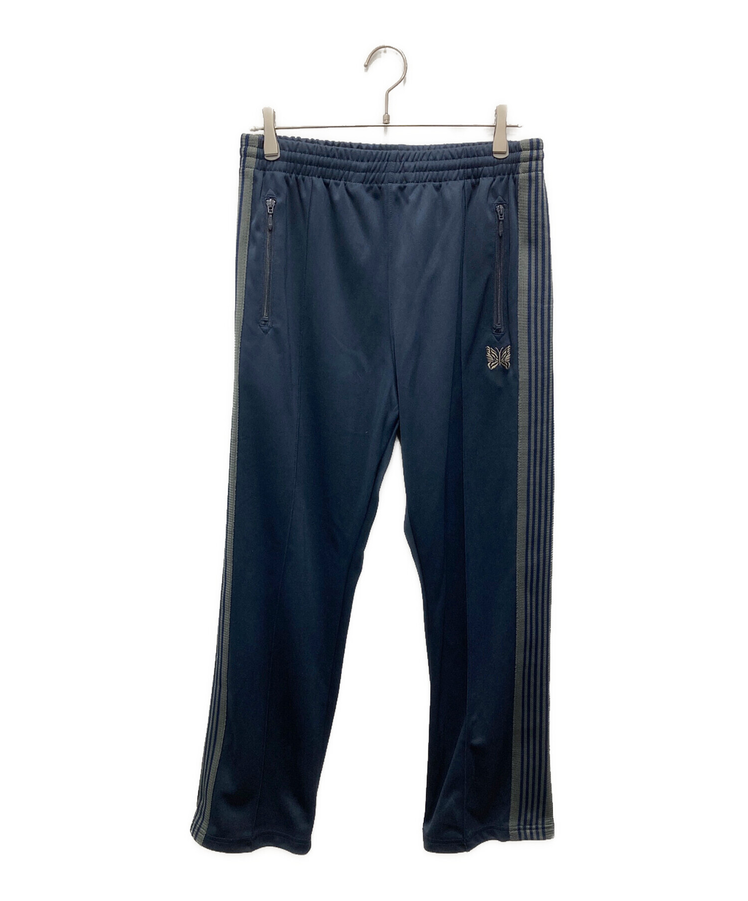 中古・古着通販】Needles (ニードルズ) ナロートラックパンツ ネイビー