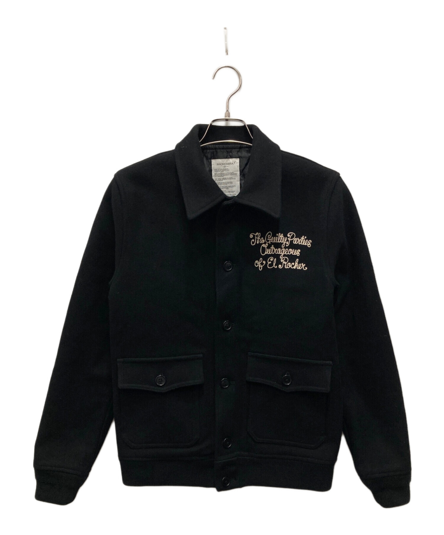 中古・古着通販】WACKO MARIA (ワコマリア) メルトンウールジャケット