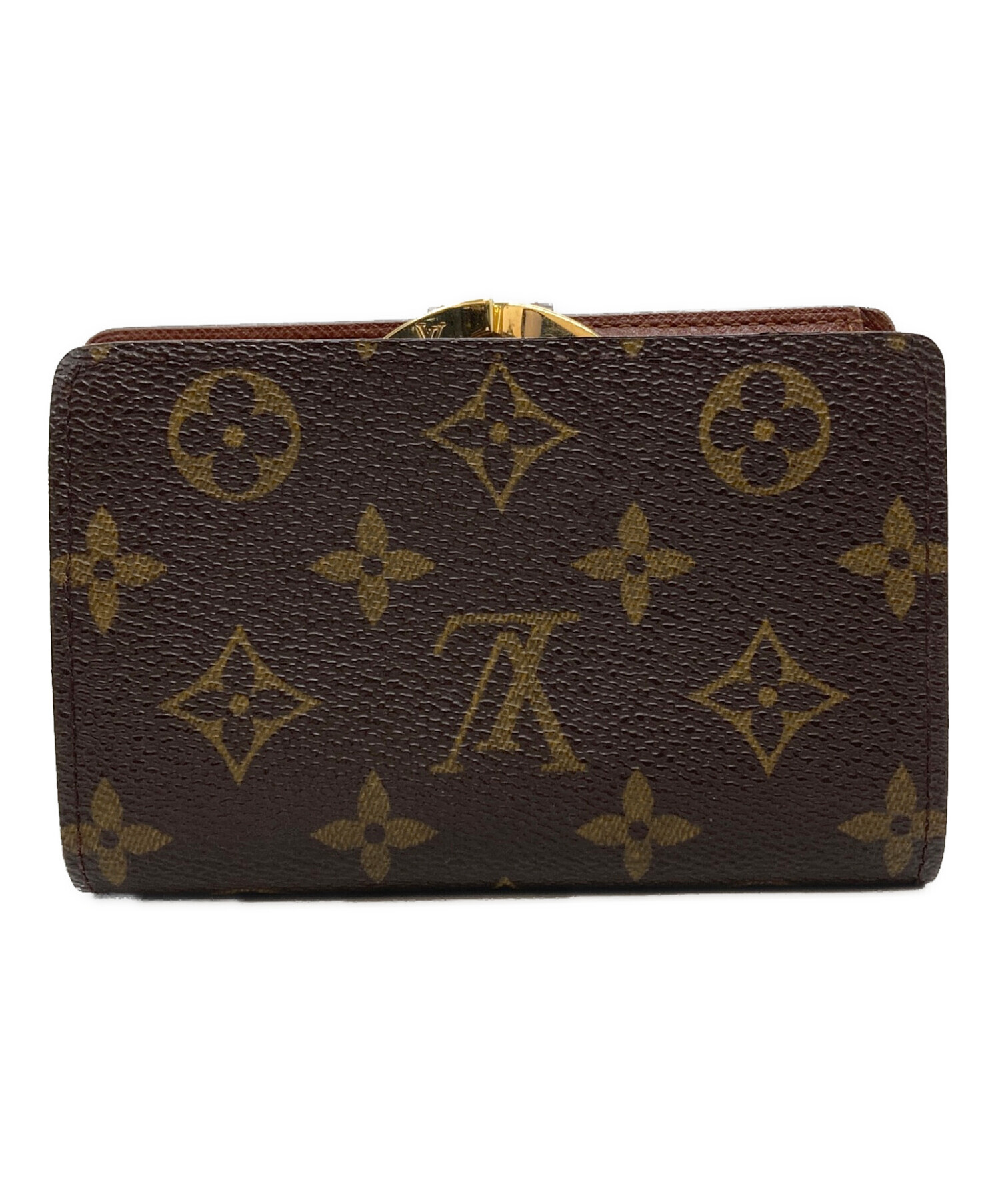 中古・古着通販】LOUIS VUITTON (ルイ ヴィトン) がま口財布 ブラウン