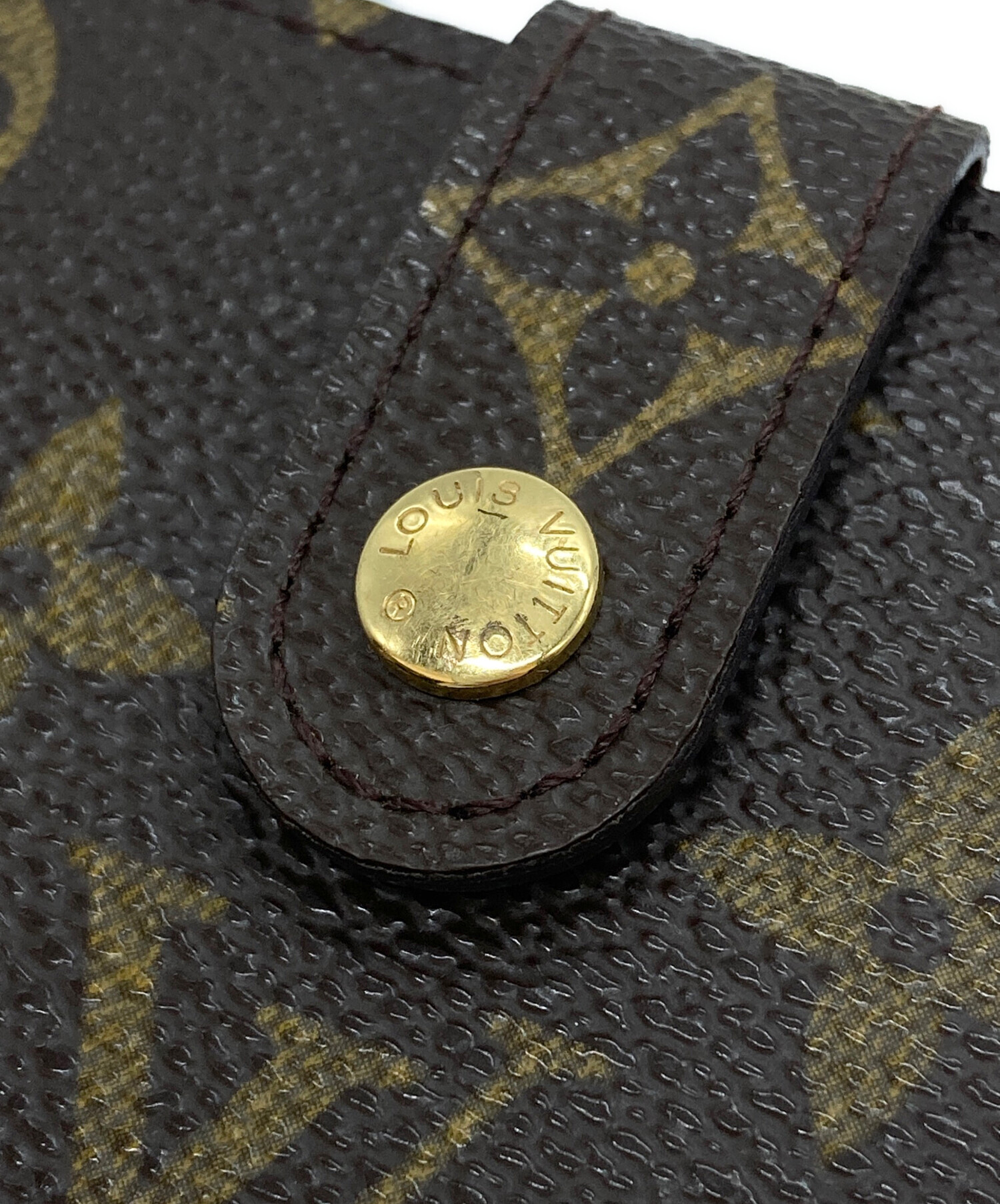 中古・古着通販】LOUIS VUITTON (ルイ ヴィトン) がま口財布 ブラウン