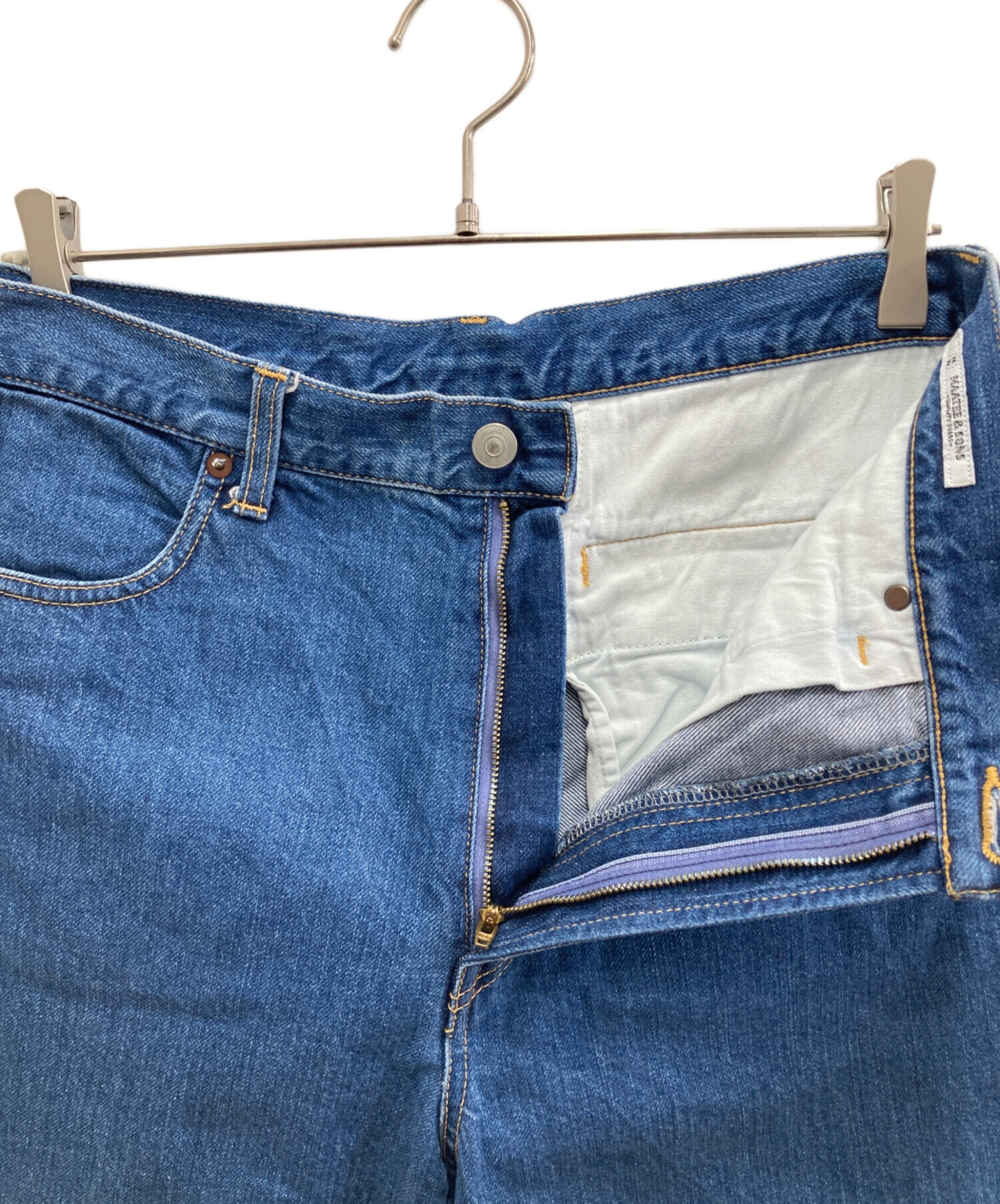 中古・古着通販】MAATEE&SONS (マーティーアンドサンズ) DENIM TROUSER 
