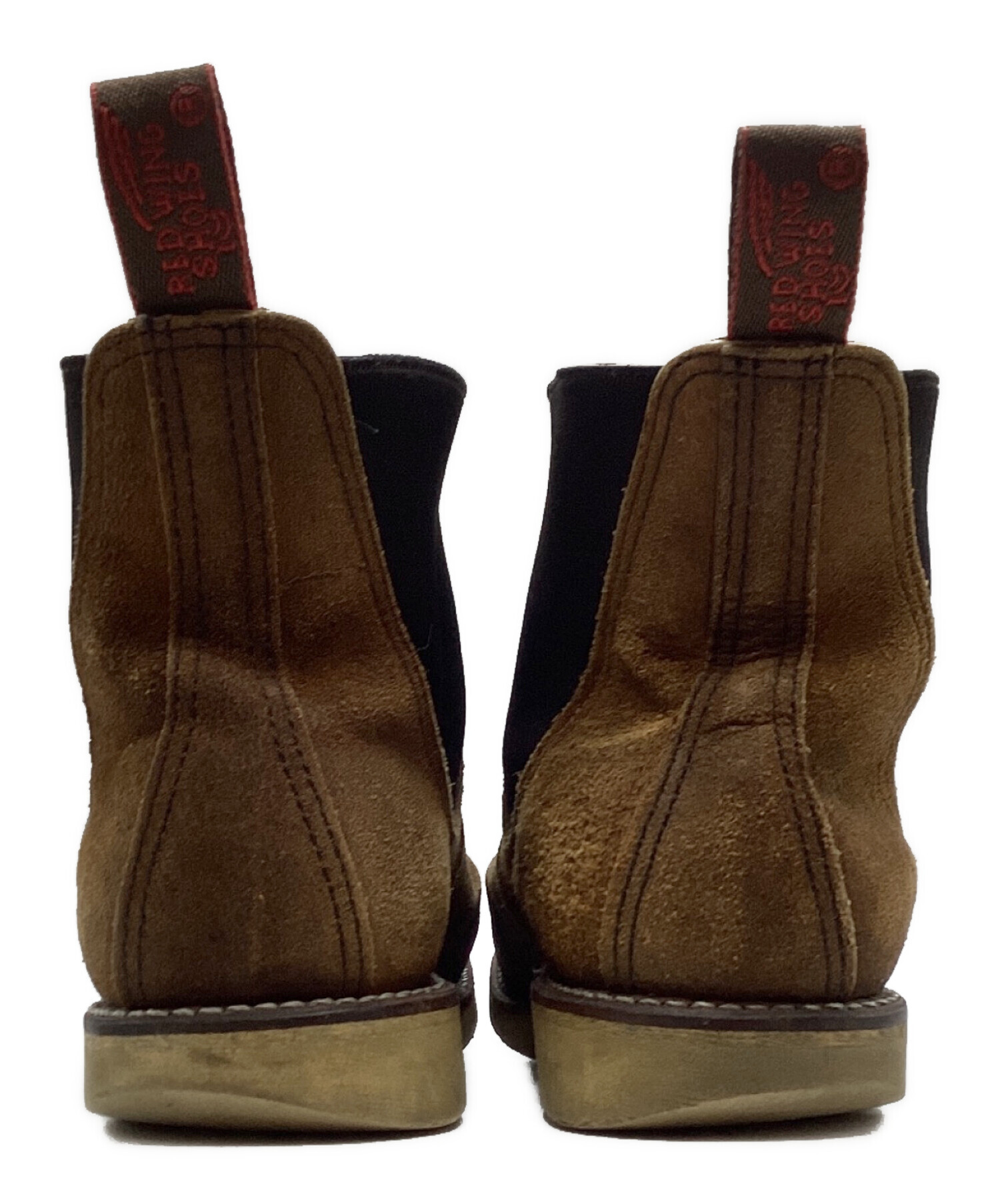 Red Wing Shoes ブラウン サイドゴアブーツ 7 25cm 中古・古着通販】RED WING (レッドウィング) サイドゴアブーツ