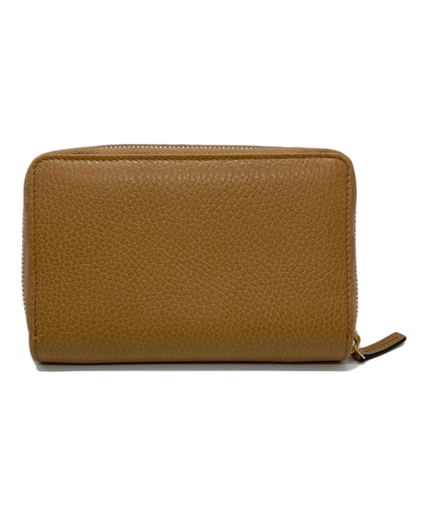 中古・古着通販】GUCCI (グッチ) ラウンドファスナー財布 ベージュ 