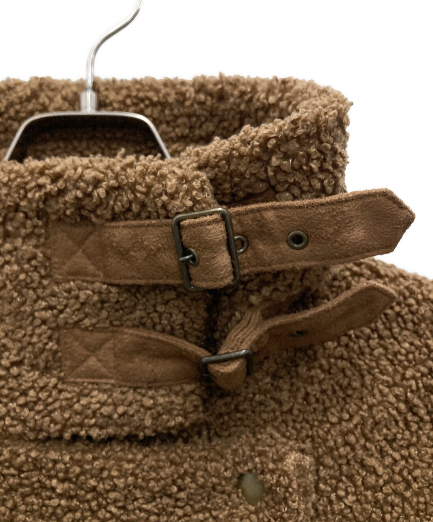 中古・古着通販】FRAMeWORK (フレームワーク) ボアポンチョコート