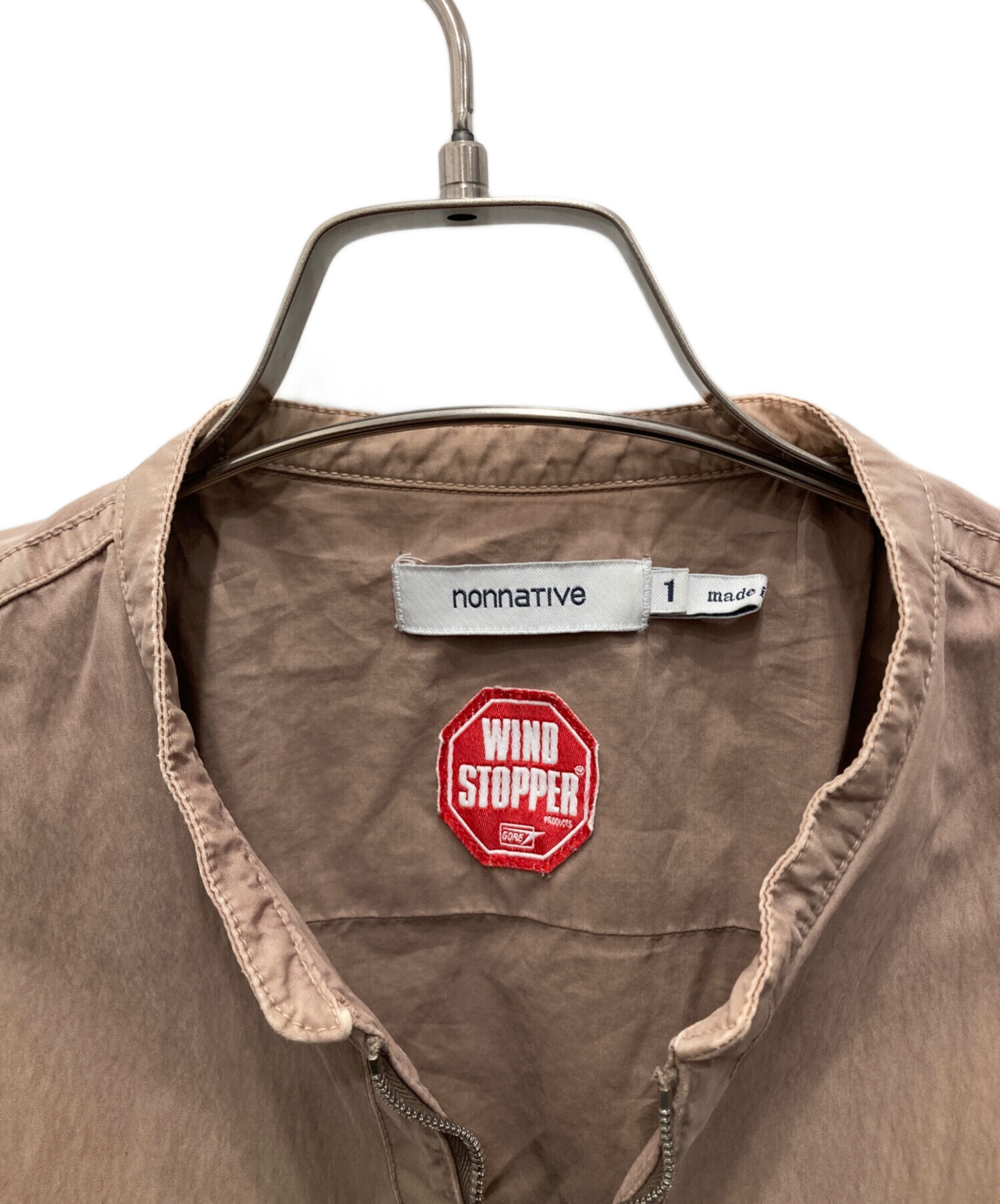 中古・古着通販】nonnative (ノンネイティブ) ブルゾン ベージュ