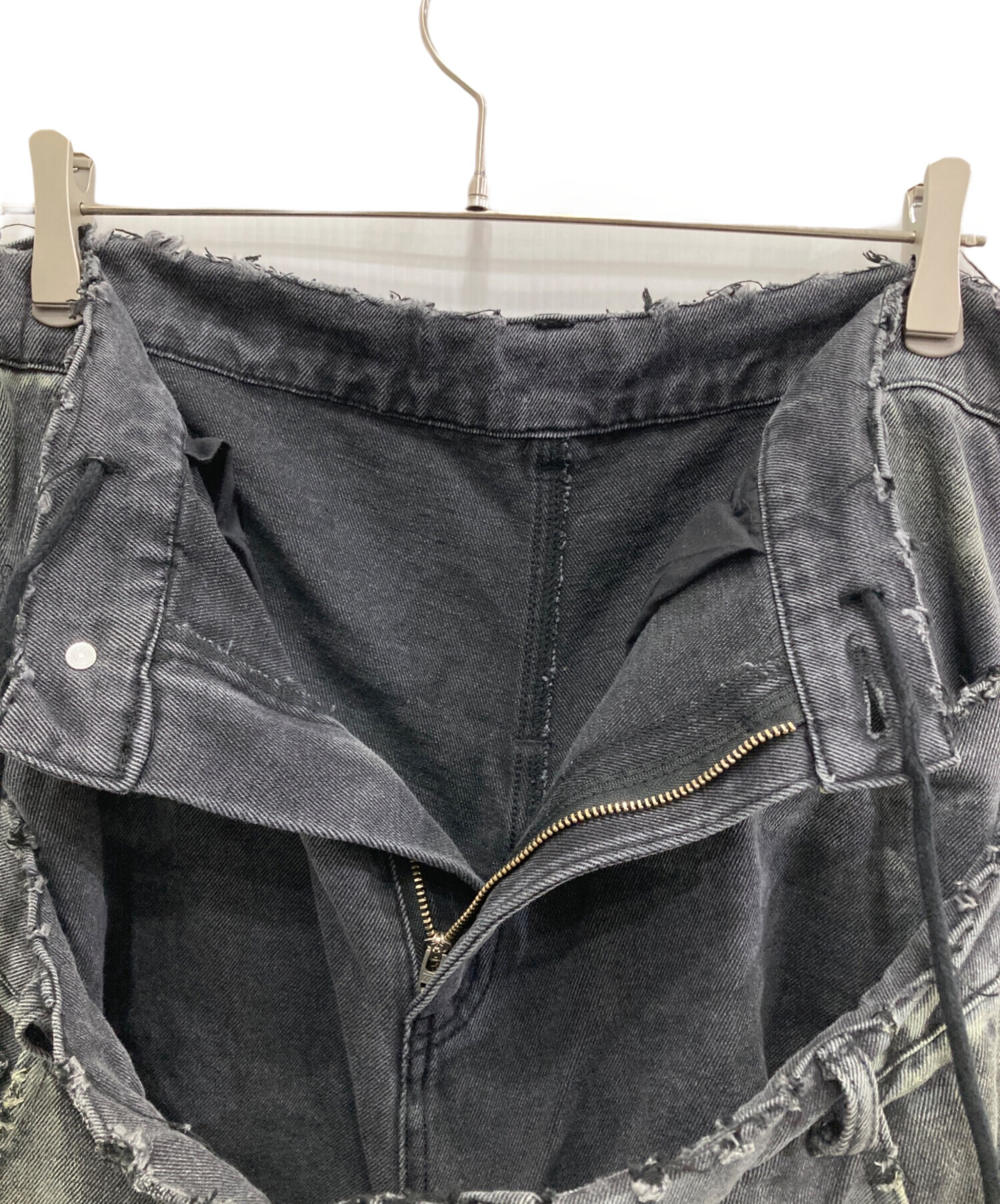 中古・古着通販】FR(13)NDS (フレンズ) HDKダメージワイドパンツ