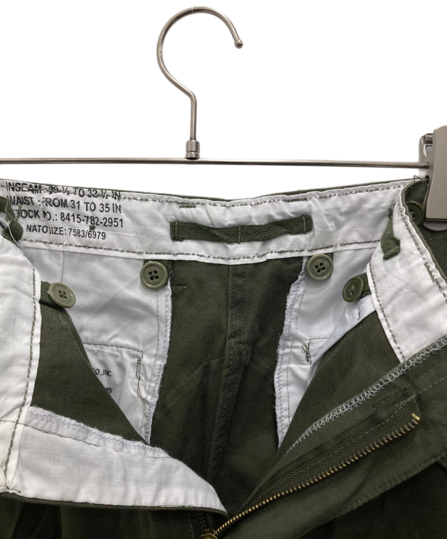 中古・古着通販】US ARMY (ユーエスアーミー) M-51 FIELD PANTS カーキ