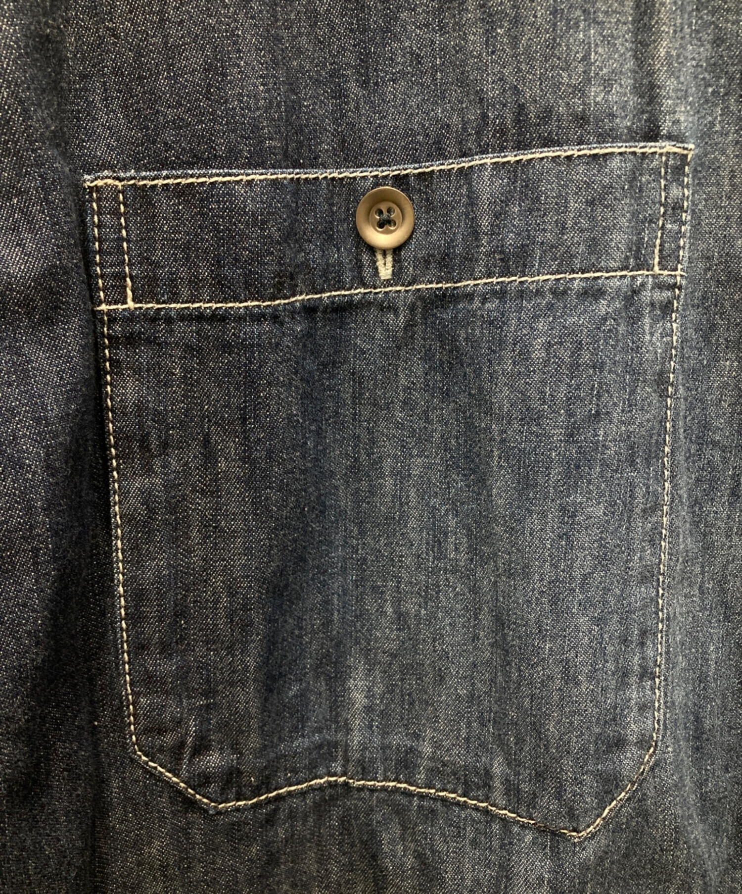 中古・古着通販】Plage (プラージュ) デニムシャツ ブルー サイズ:F