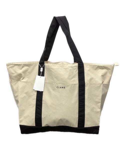 中古・古着通販】CLANE (クラネ) HUGE TOTE アイボリー 未使用品