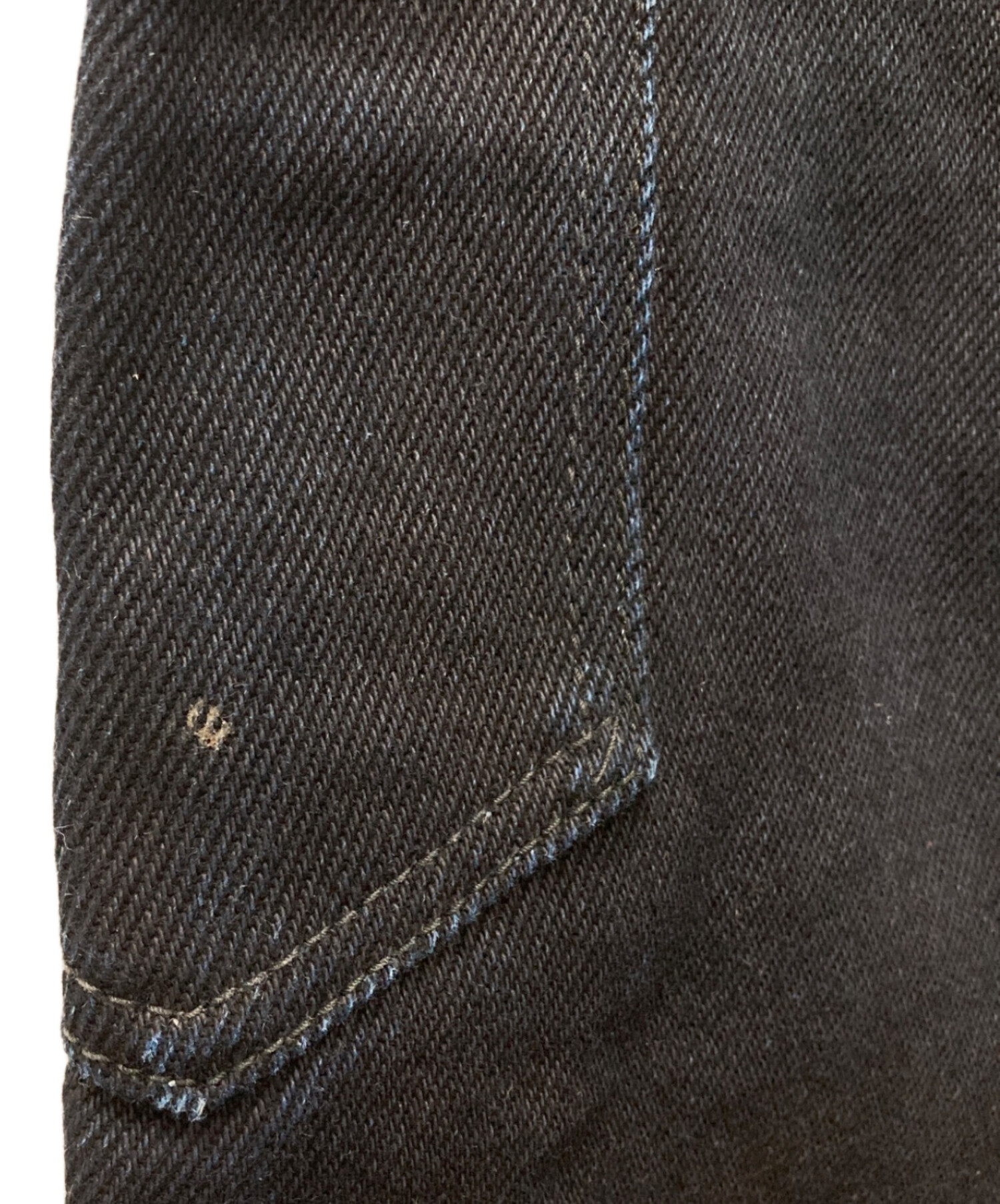 中古・古着通販】VANSON (バンソン) レザーポケットデニムパンツ