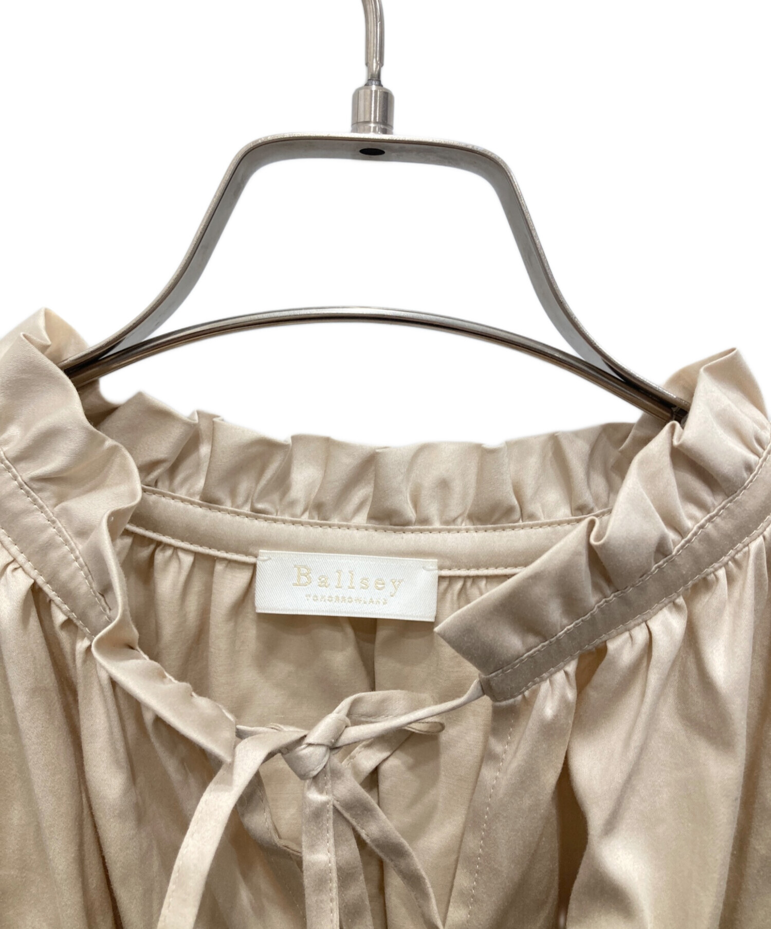 中古・古着通販】BALLSEY (ボールジィ) ハイカウントサテン ネック