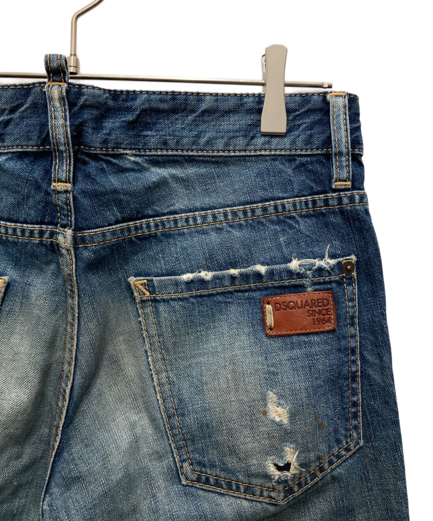 中古・古着通販】DSQUARED2 (ディースクエアード) ダメージ加工デニム