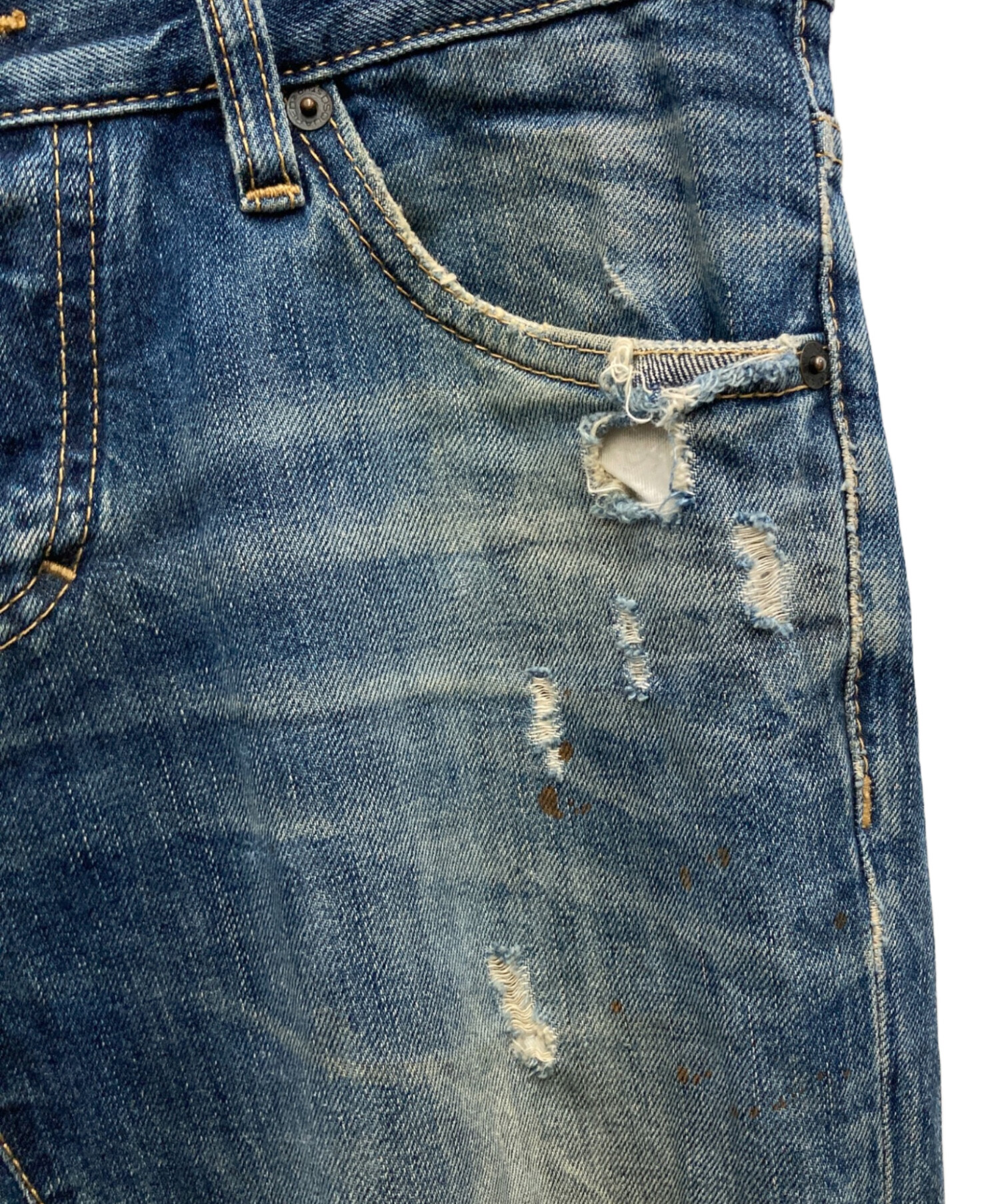 中古・古着通販】DSQUARED2 (ディースクエアード) ダメージ加工デニム