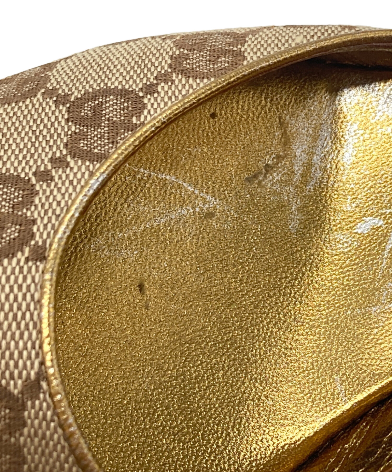 中古・古着通販】GUCCI (グッチ) GGキャンバスオープントゥミュール