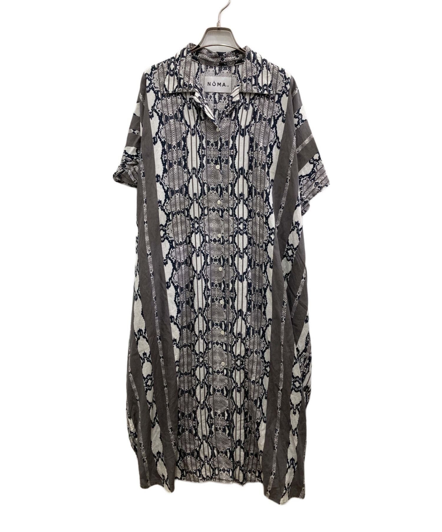 中古・古着通販】NOMA t.d. (ノーマティーディー) Open Collar Shirt 