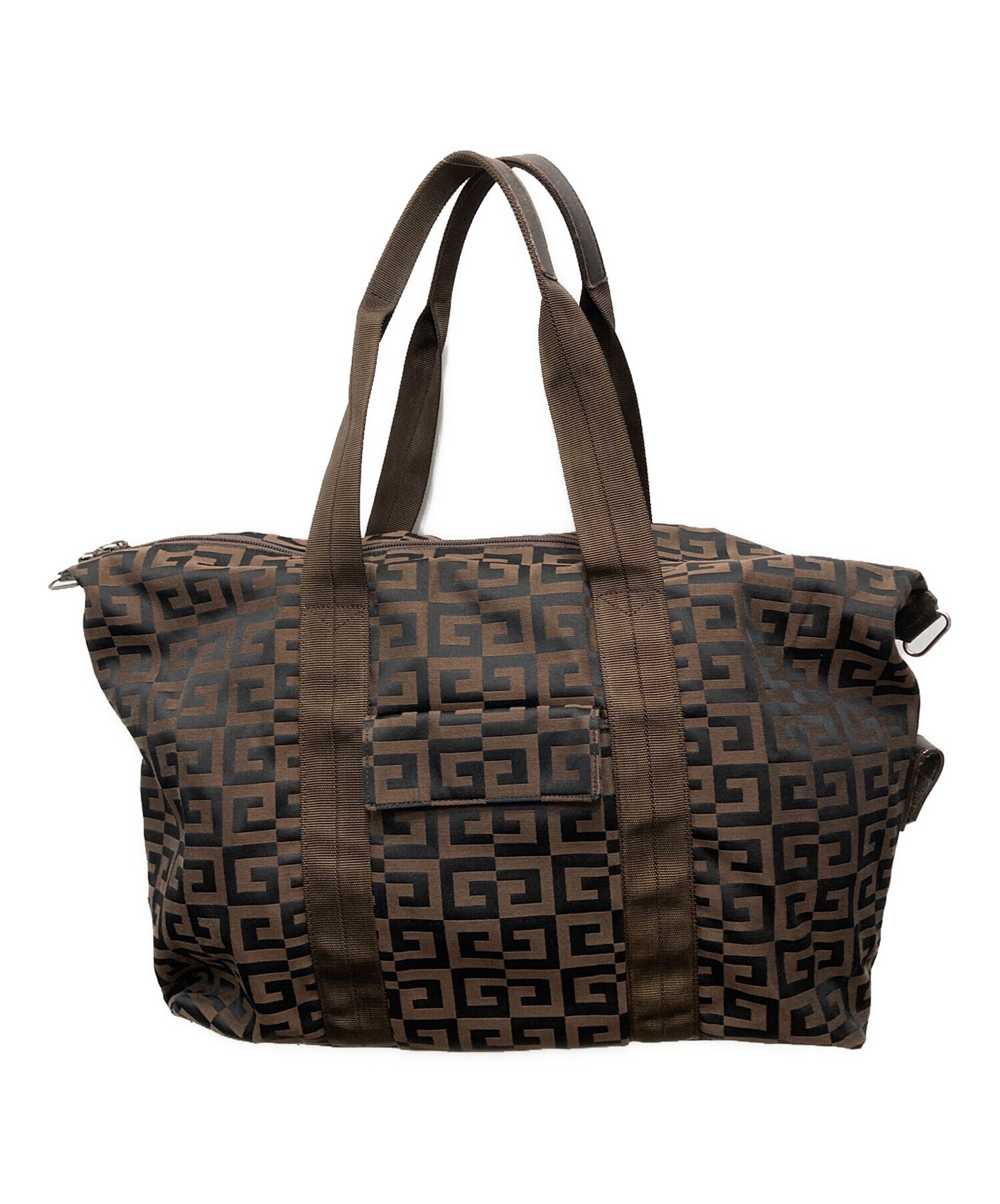 中古・古着通販】GIVENCHY (ジバンシィ) ミニボストンバッグ ブラウン 
