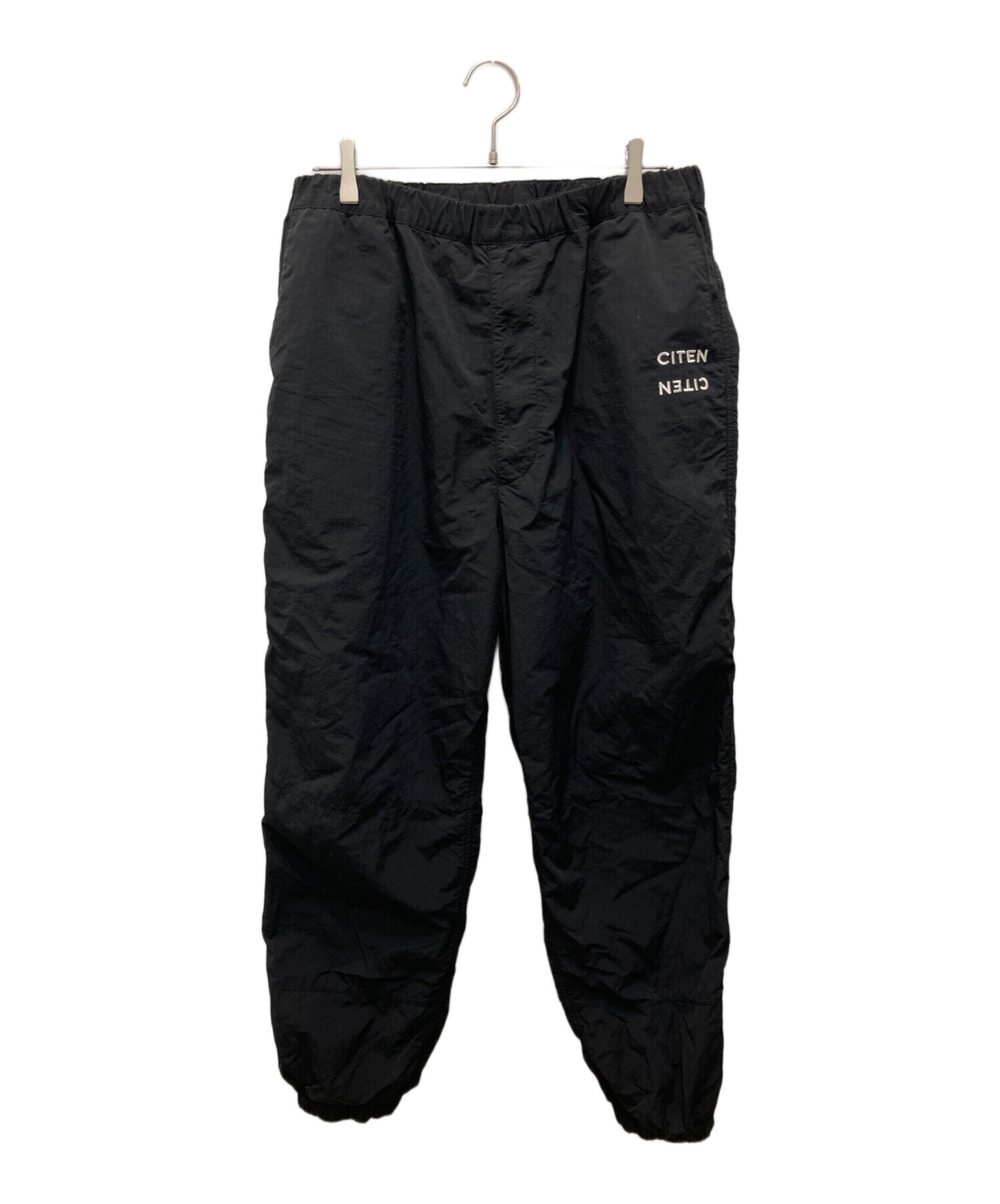 中古・古着通販】CITEN (シテン) ヒュージ ジョガーパンツ ブラック 