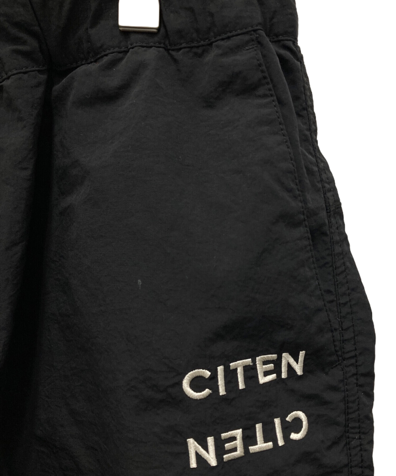 中古・古着通販】CITEN (シテン) ヒュージ ジョガーパンツ ブラック 