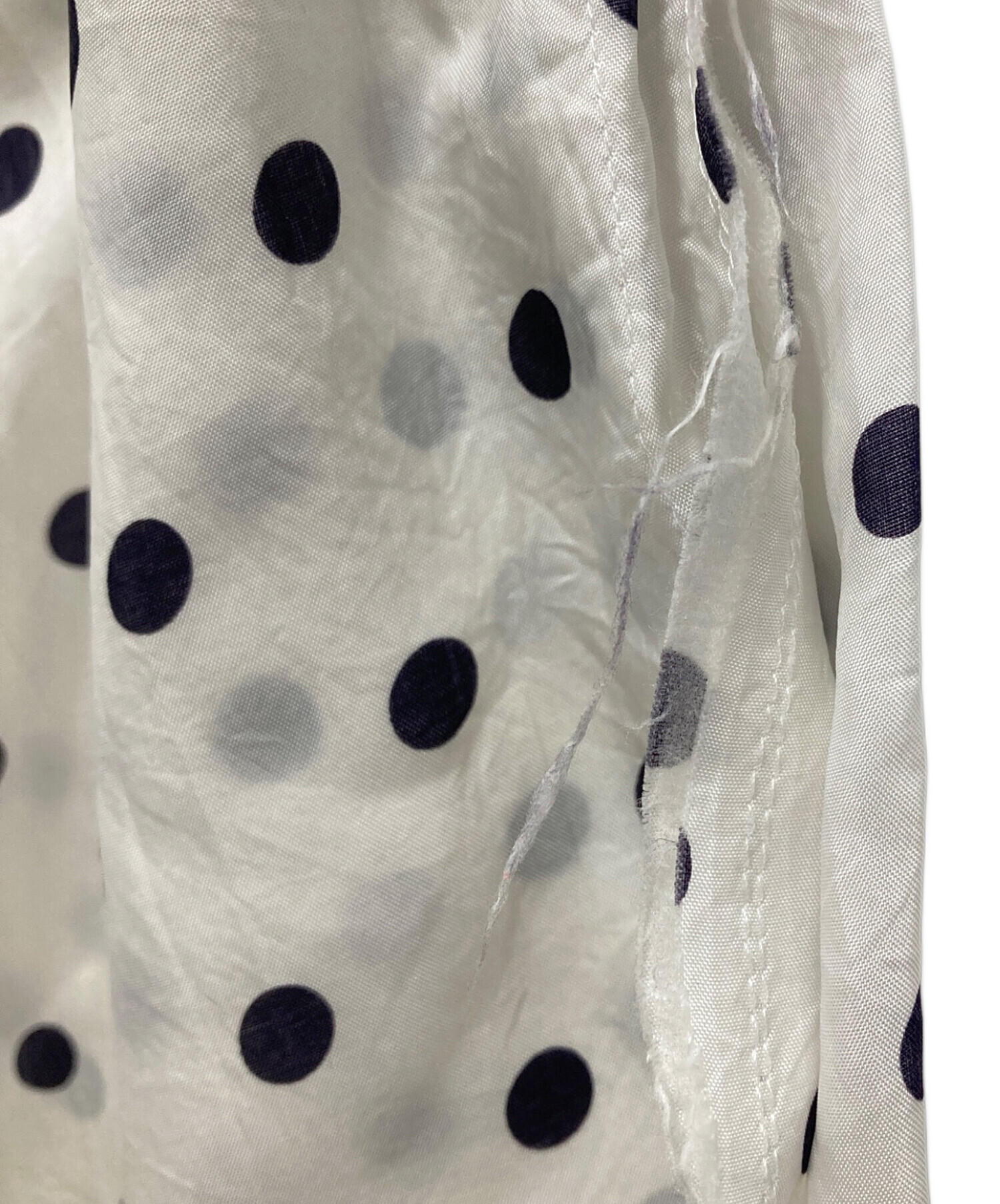 00sコムデギャルソン robe de chambre リボン ジレ N2392 中古・古着通販】ROBE DE CHAMBRE COMME DES GARCONS (ローブド