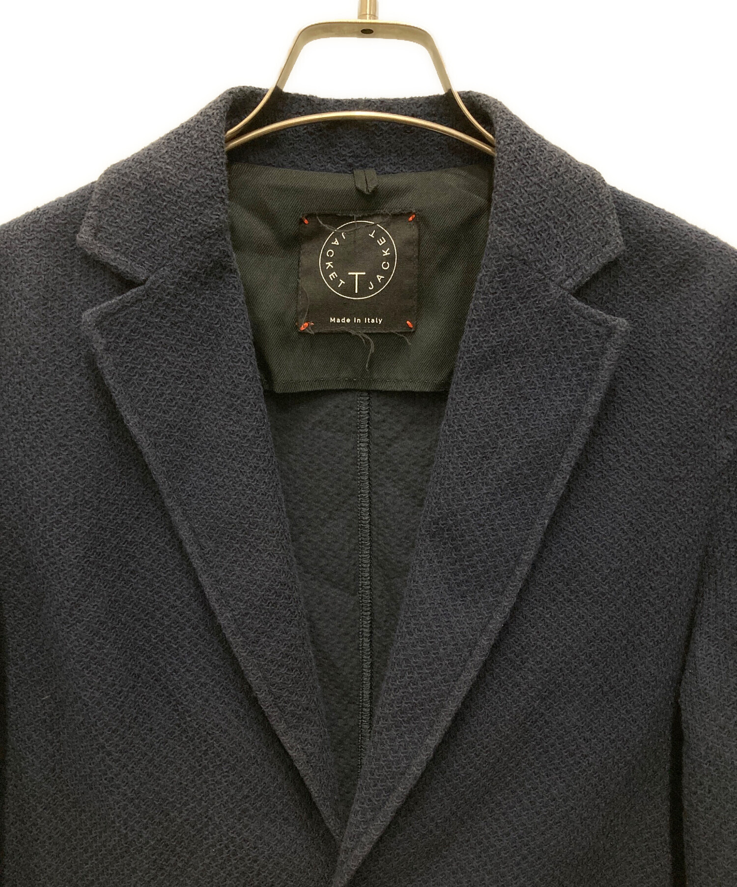 未使用 T-JACKET ティージャケット テーラードジャケット チェック 