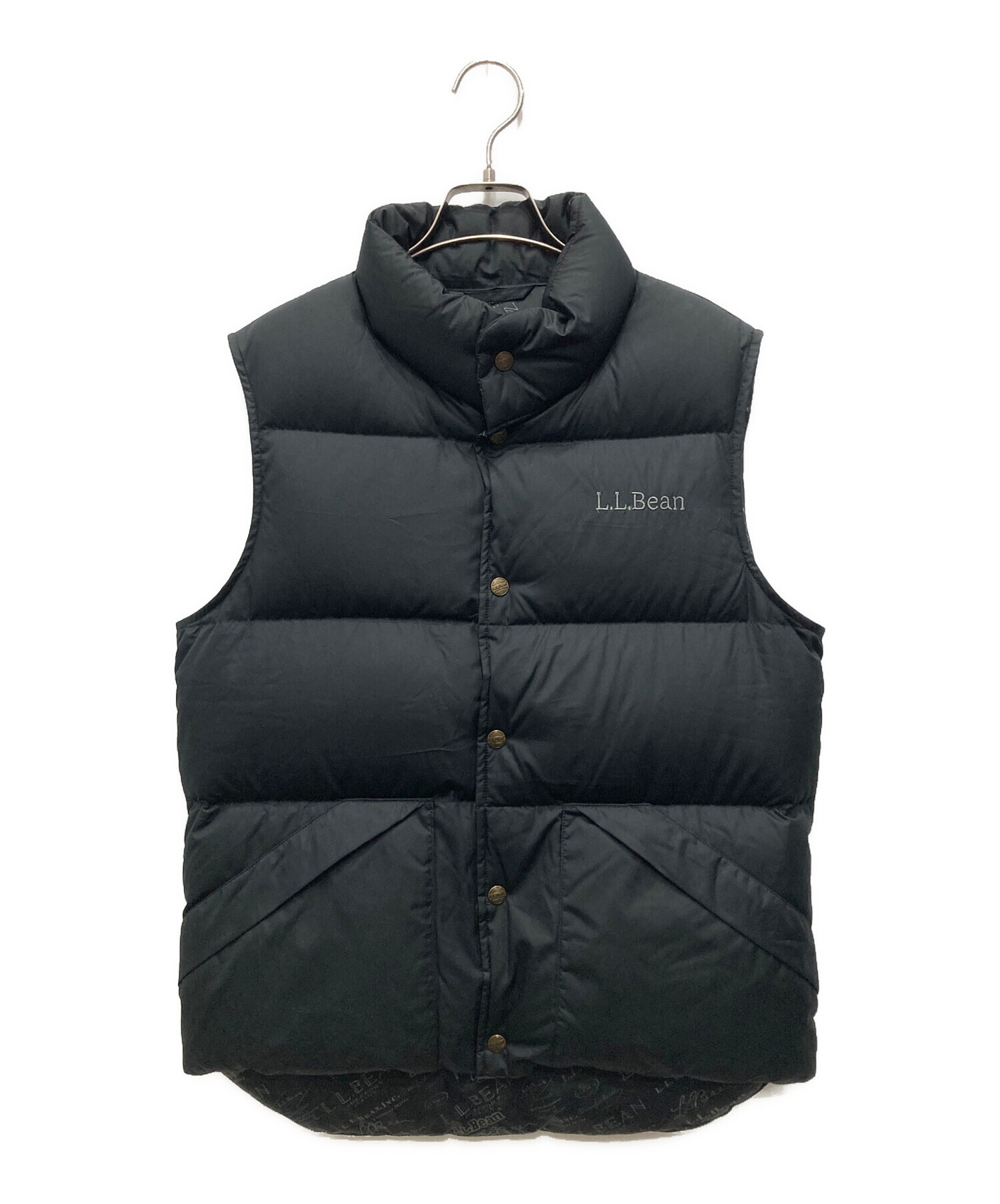R*7様 エルエルビーン ダウンベスト 90s XXL ブラック パッカブル レ 中古・古着通販】L.L.Bean (エルエルビーン) Bean's Trail Model Down