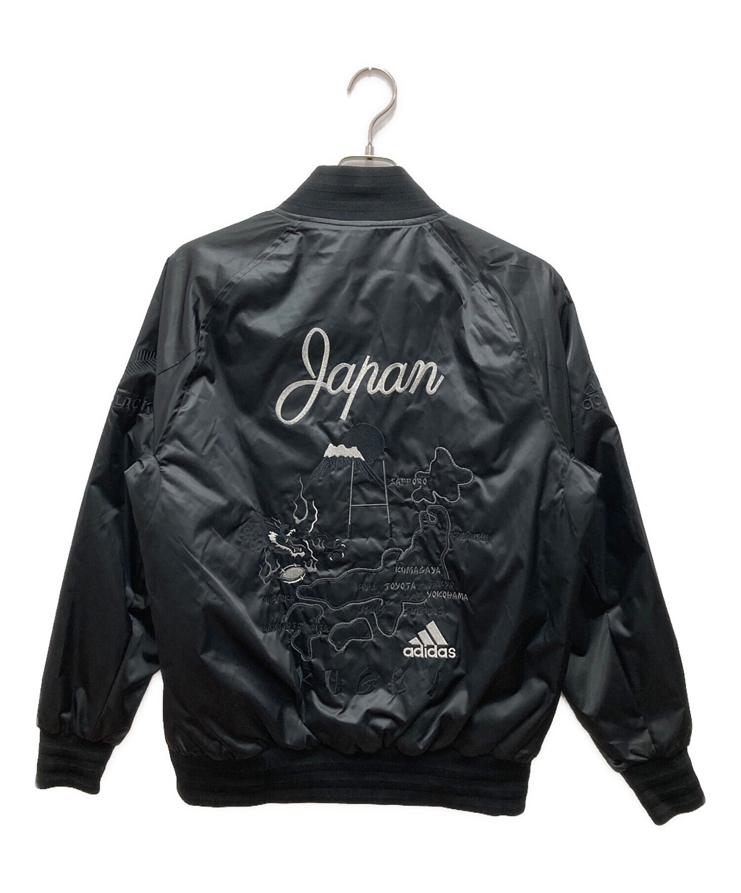 2008秋冬モデル　メンズS　adidas ブラック スカジャン　美品 中古・古着通販】adidas (アディダス) オールブラックス スカジャン