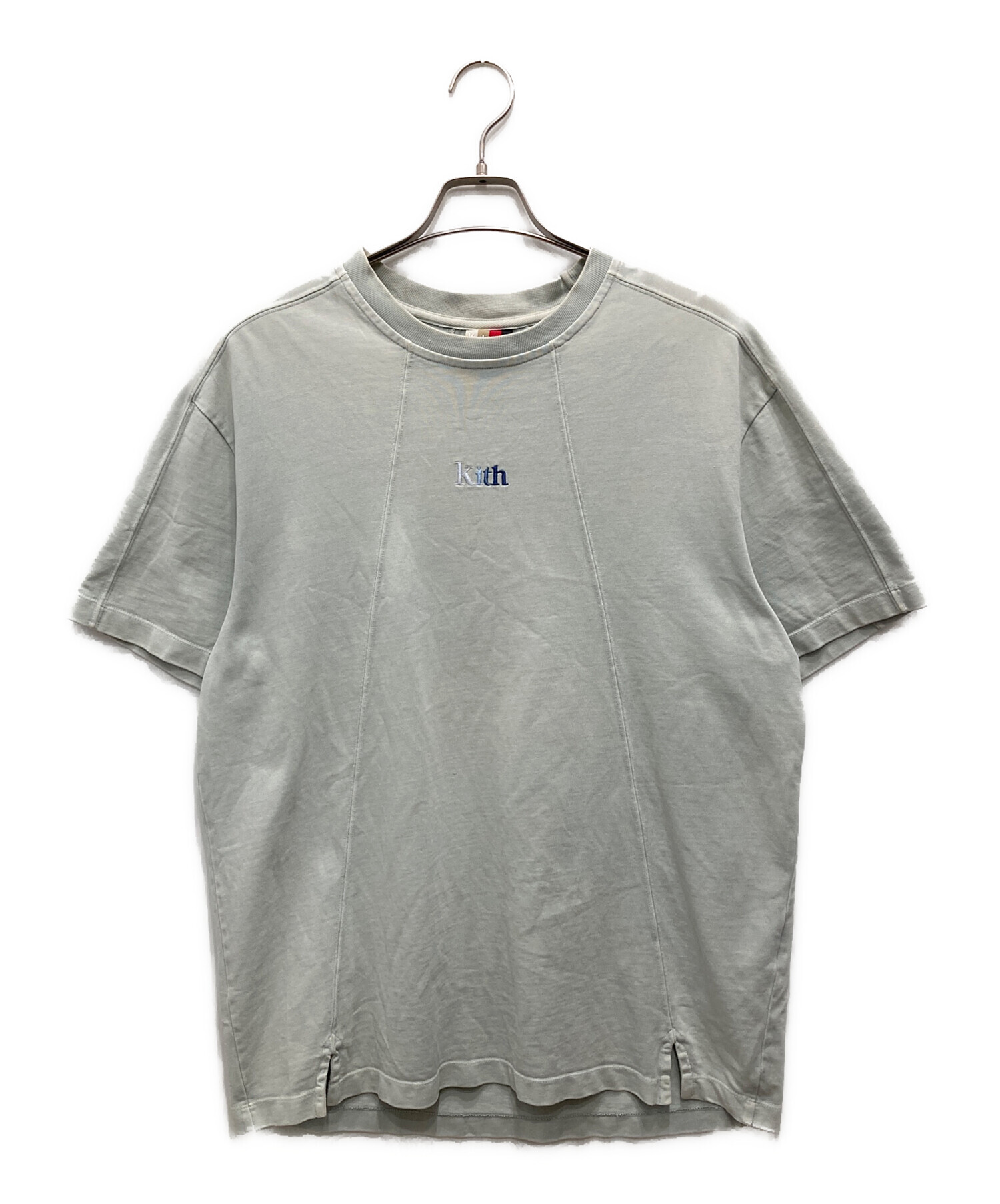 中古・古着通販】KITH (キス) フロントロゴカットソー スカイブルー